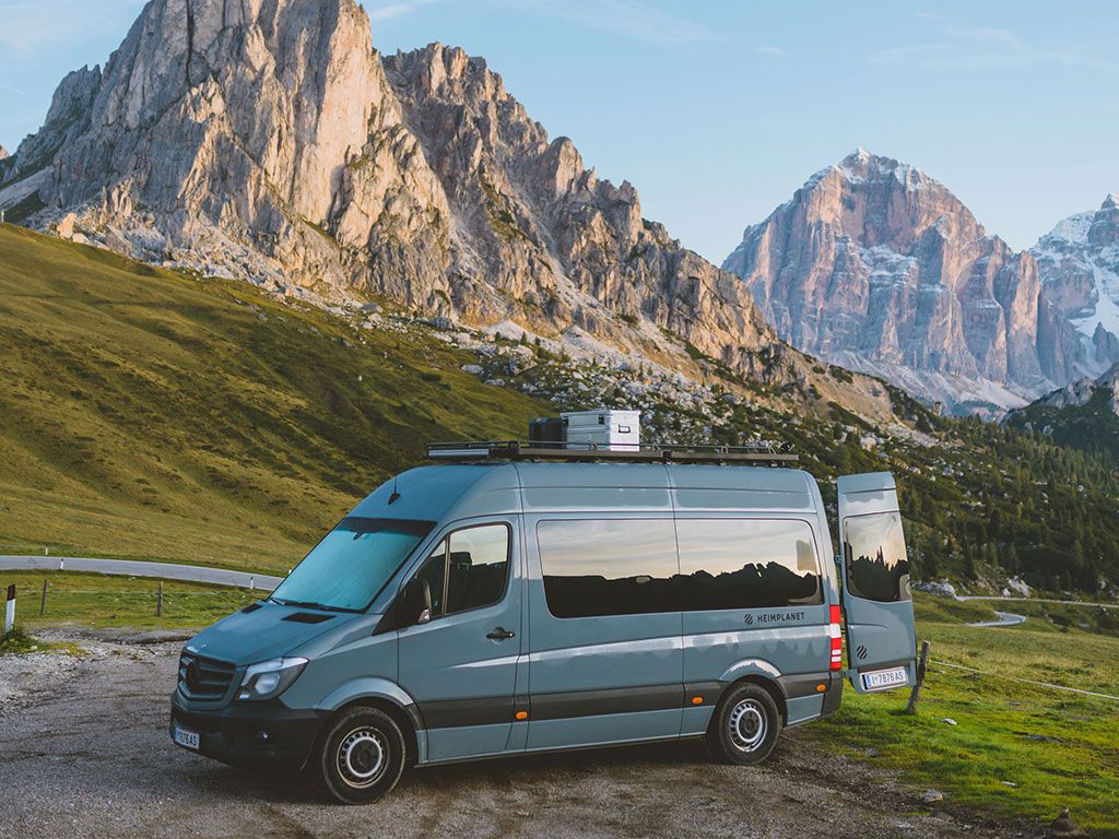 1024x768 Mercedes Benz Sprinter Roof Racks