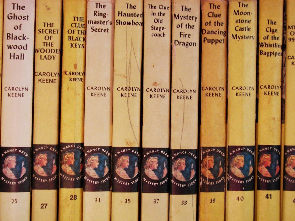 1024x768 Nancy Drew collection. A few of my Nancy Drews