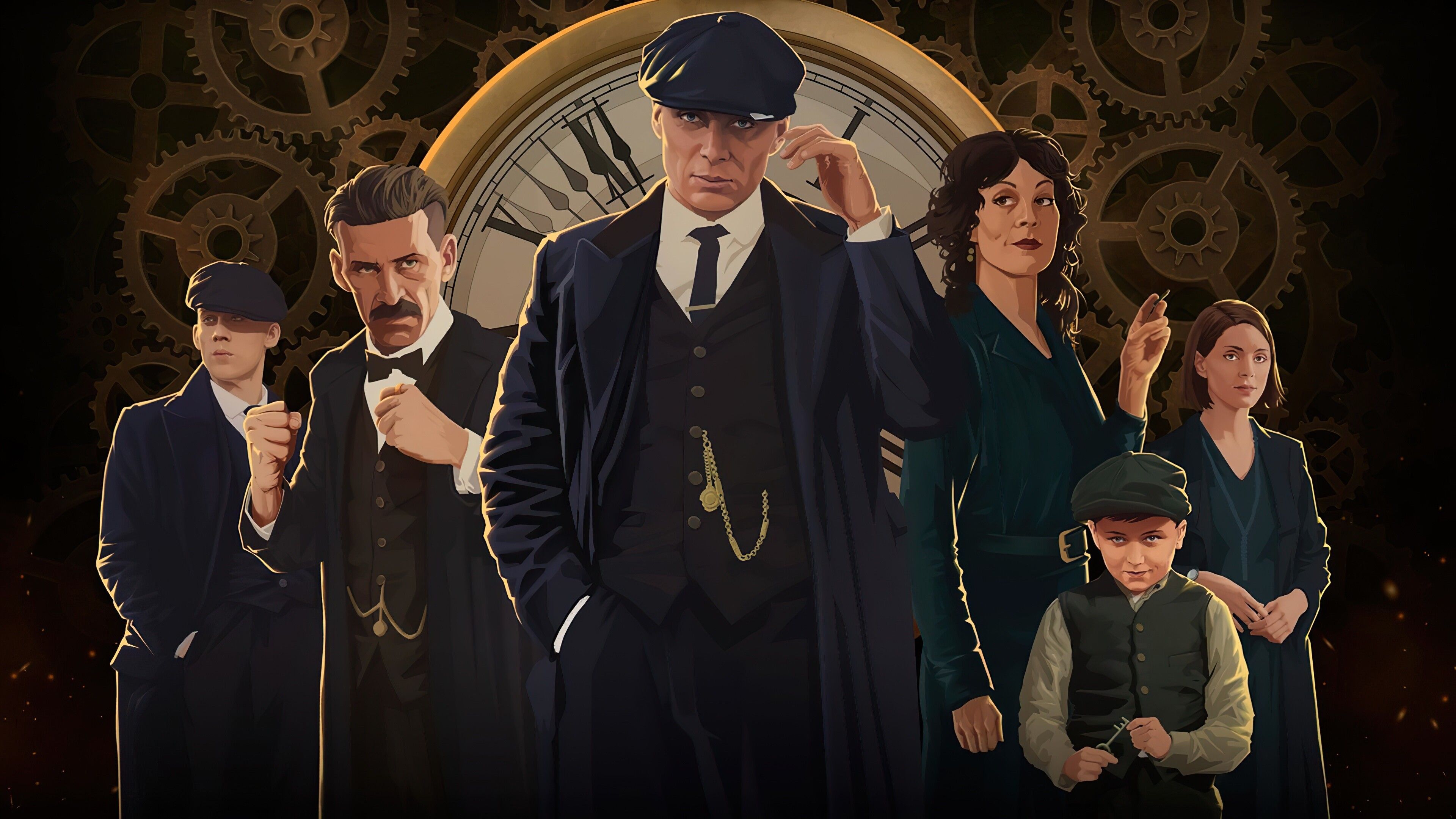 3840x2160 Peaky Blinders Wallpaper (image inside)