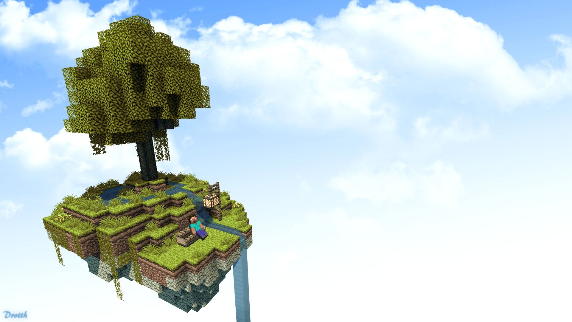 1920x1080 Free download Wallpaper minecraft maynkraft beautiful sky island steve sky [1920x1080] for your Desktop, Mobile & Tablet. Explore Beautiful Minecraft Wallpaper. Minecraft Background Hd, Minecraft Background, Minecraft HD Wallpaper