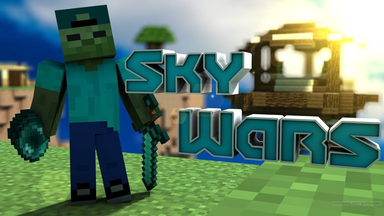 1280x720 Minecraft Skywars Wallpaper