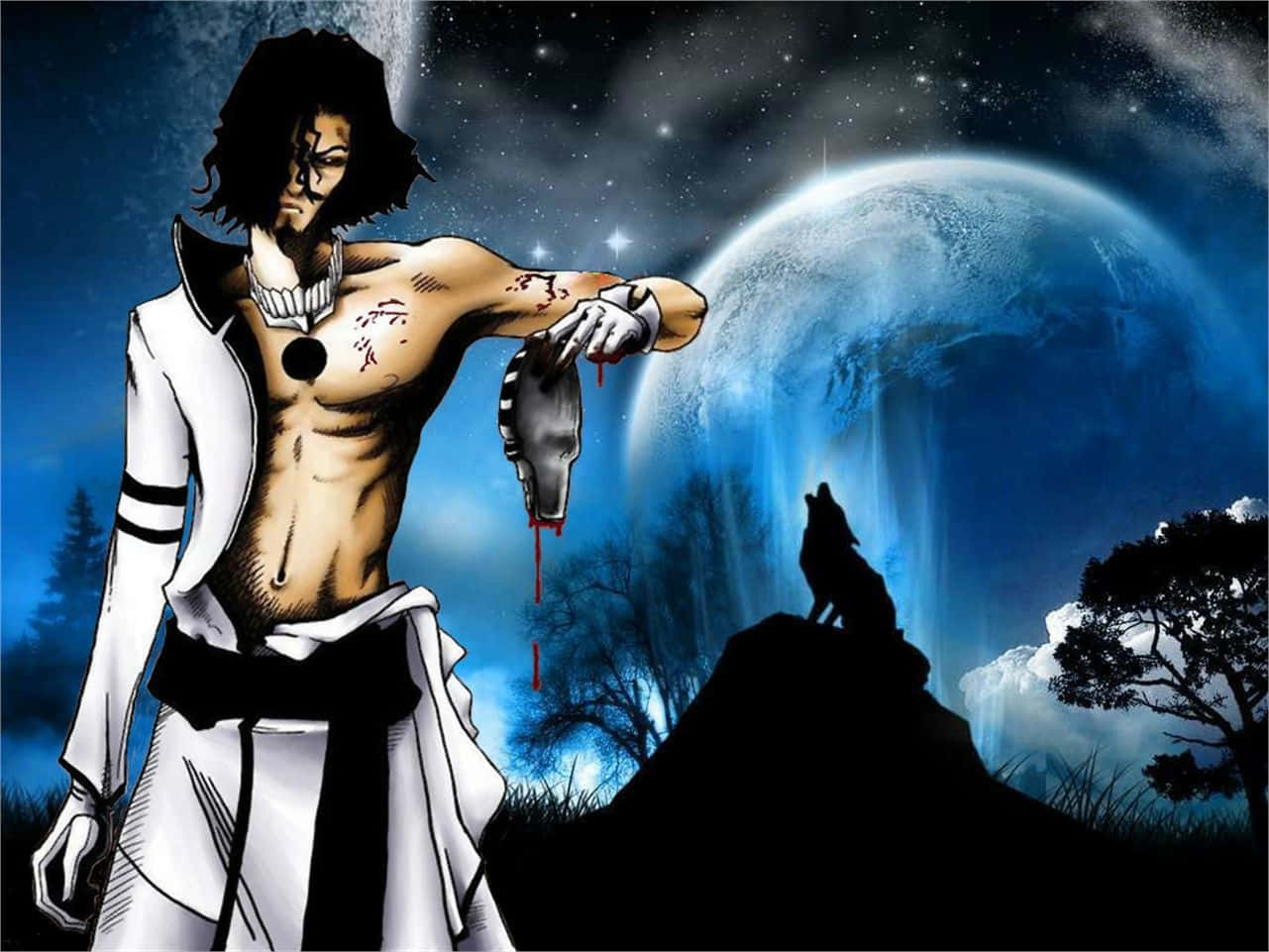 1281x961 Download Coyote Starrk of the Espada- a powerful Arrancar in the anime bleach Wallpaper