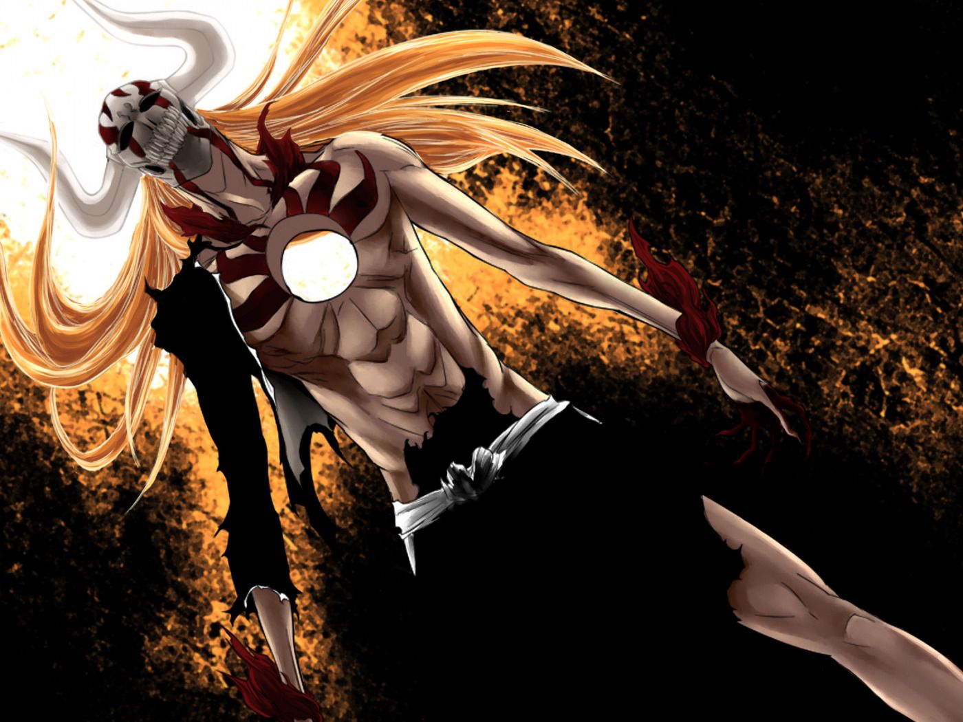 1400x1050 Download wallpaper bleach, bleach, Ichigo, the arrancar, hollow ichigo, section seinen in resolution 1400x1050