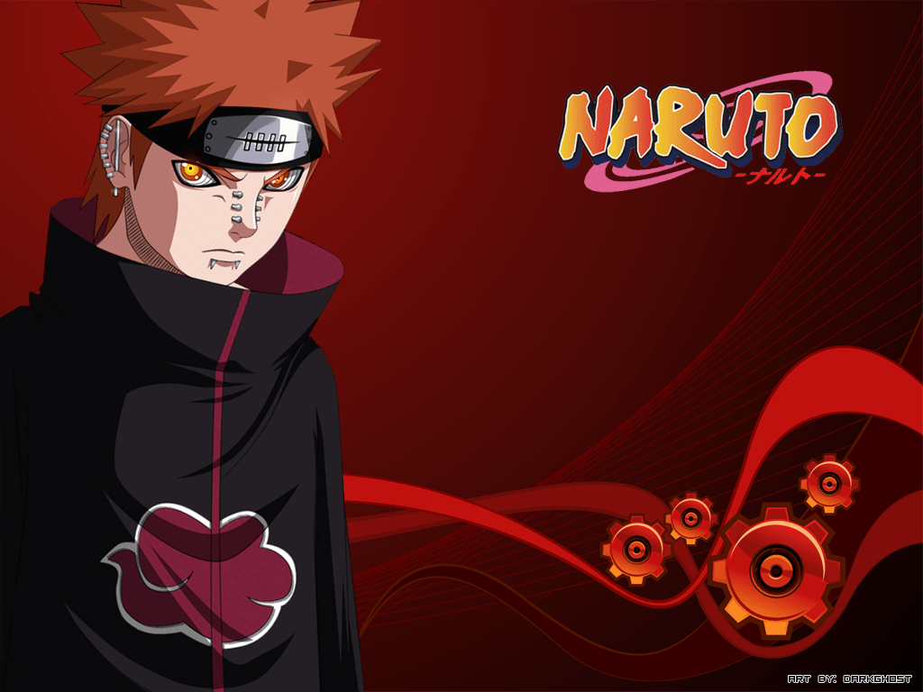 1024x768 Naruto Pain Wallpaper
