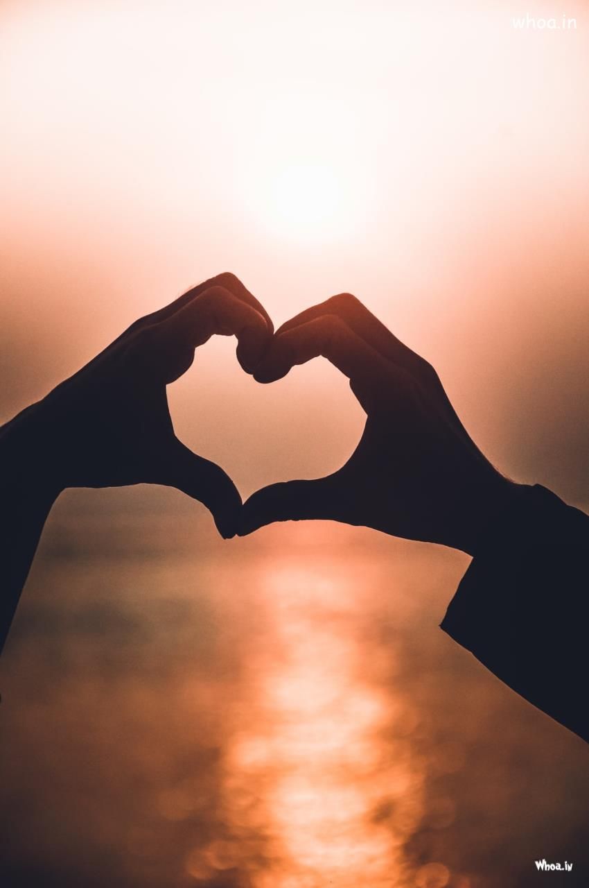 850x1280 Heart Made Of Hands Image, Hand Picture