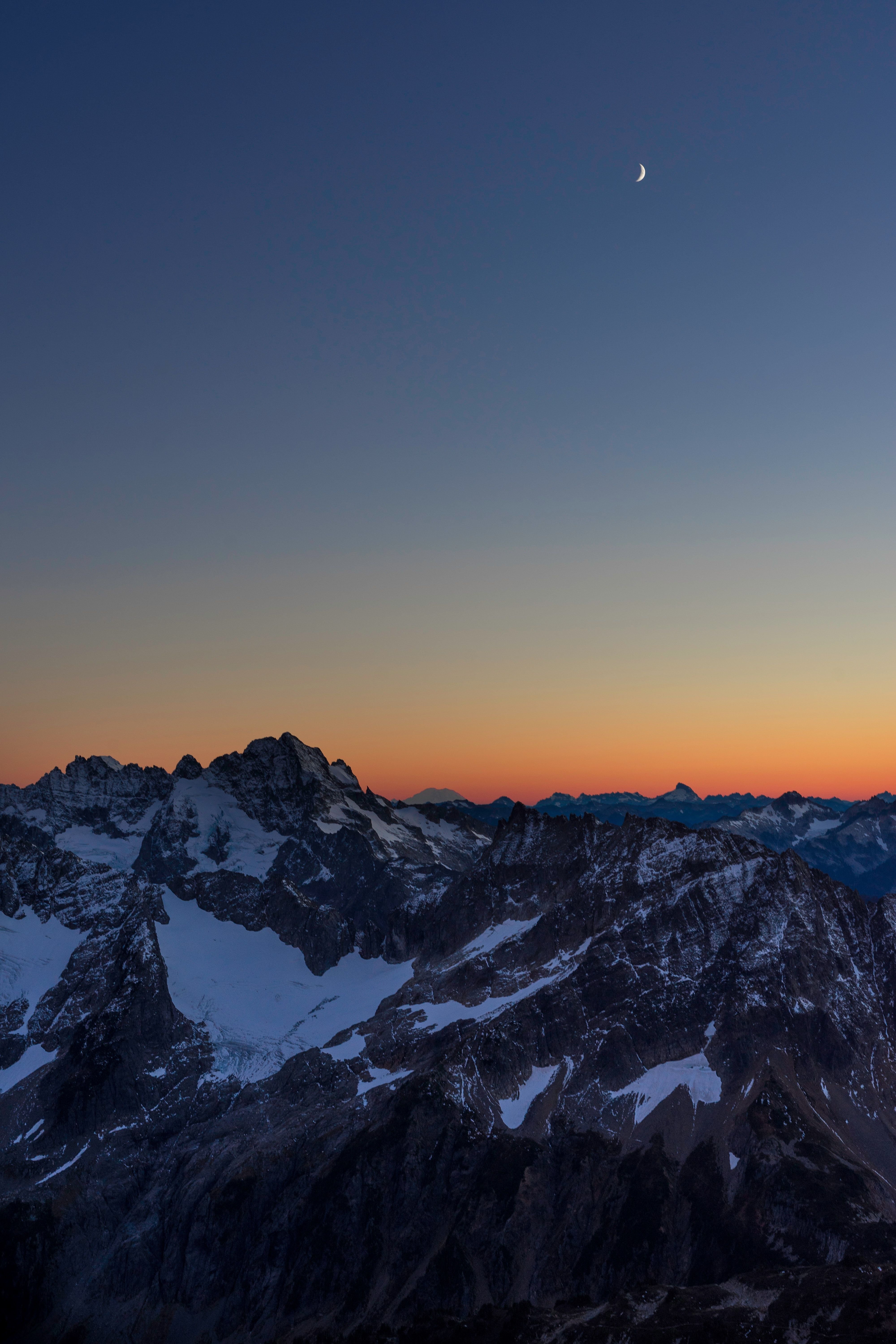4000x6000 Mountains Wallpaper 4K, Sahale Glacier