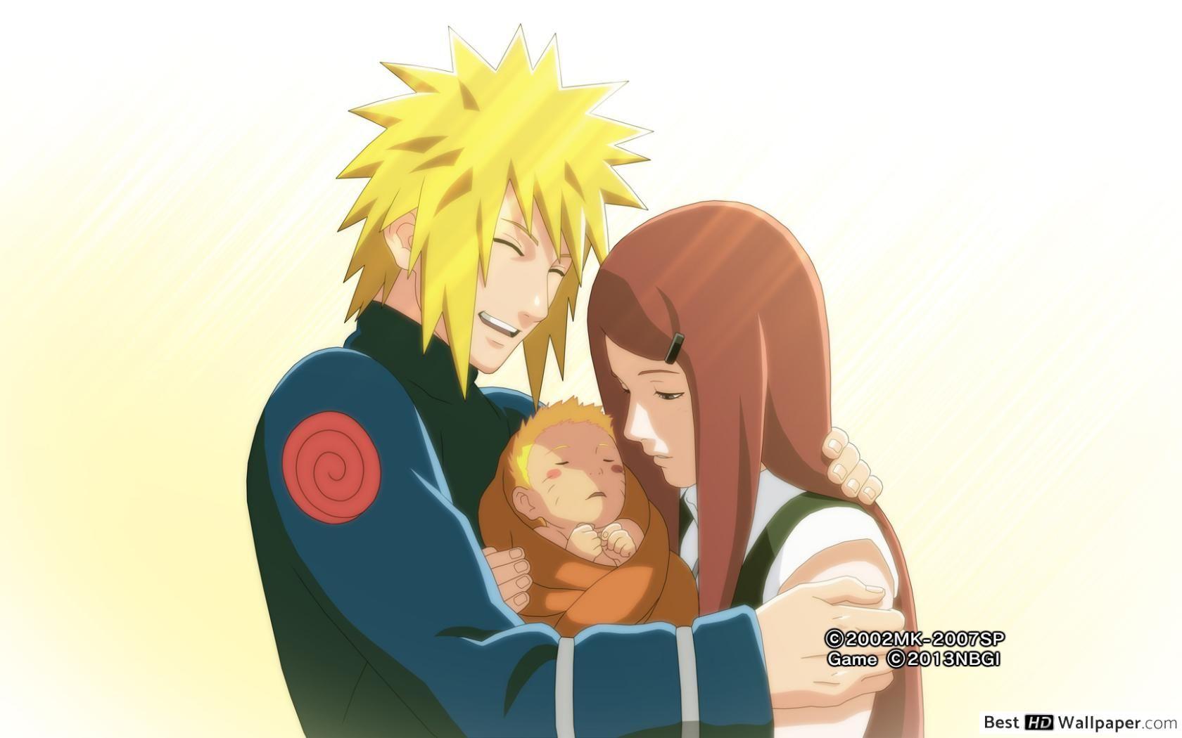 1680x1050 Naruto Shippuden Namikaze, Naruto Uzumaki, Kushina Uzumaki HD wallpaper download