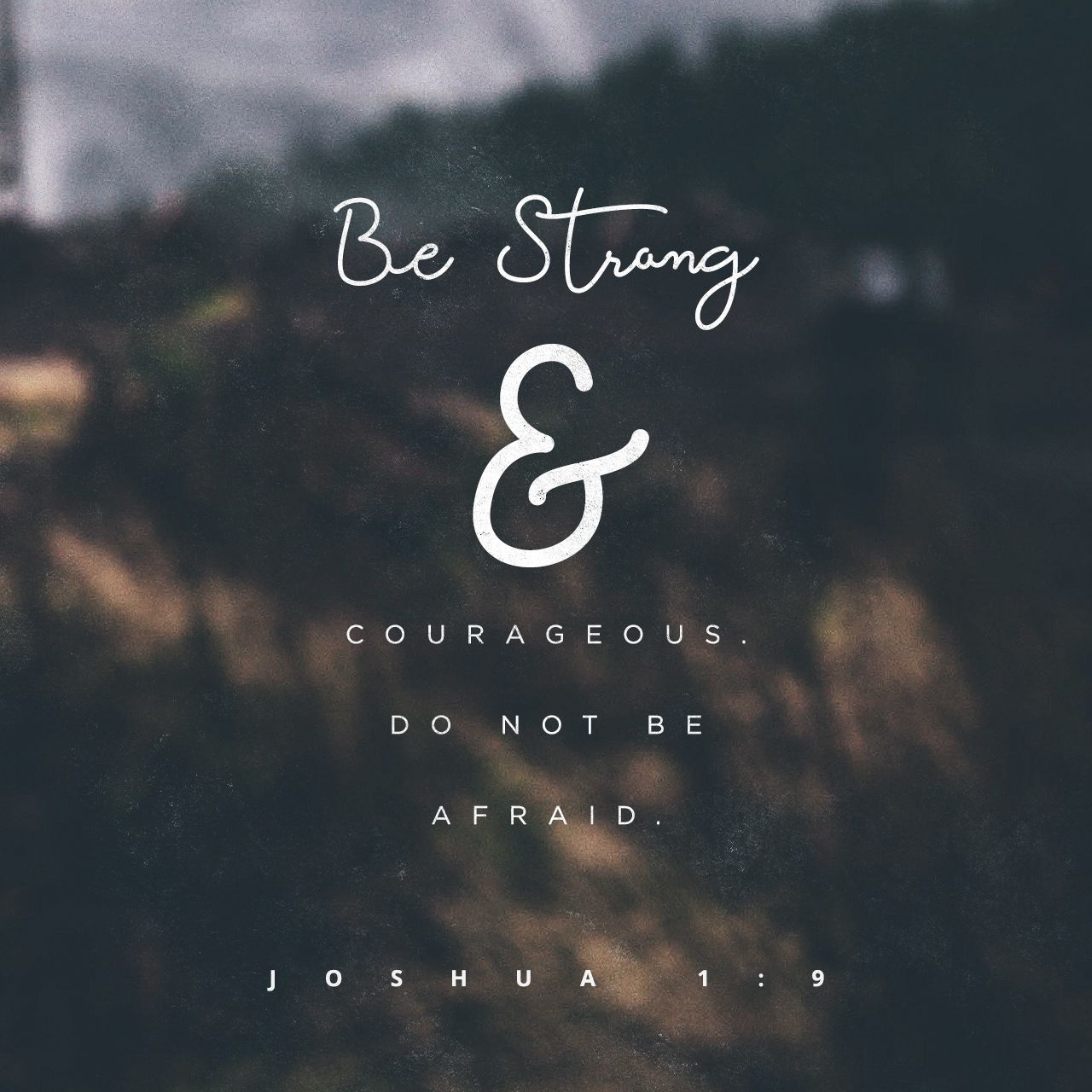 1280x1280 Joshua 1:9. Joshua 1:9. Free Church Resources from Life.Church