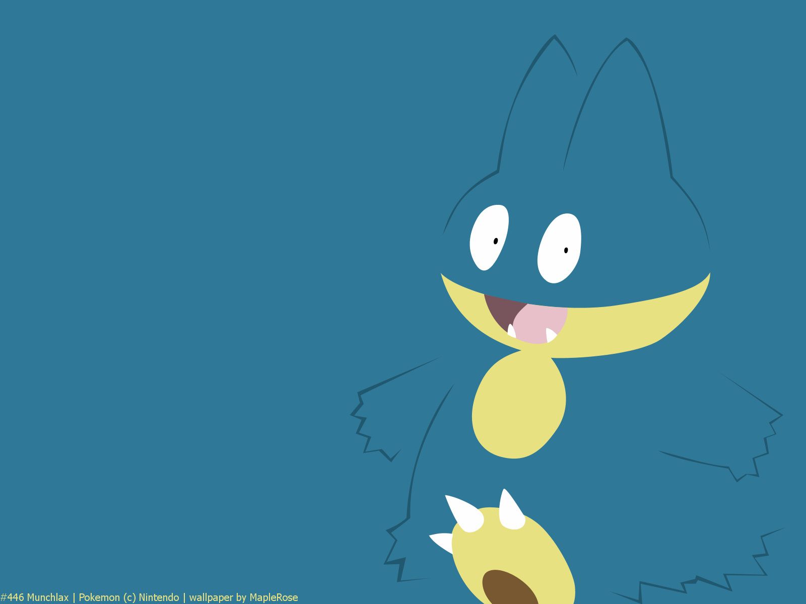 1600x1200 Munchlax. PokéWalls