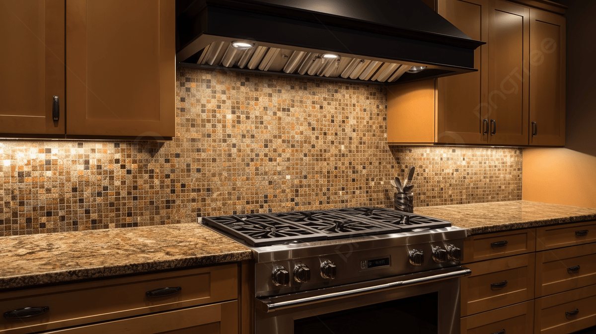 1200x673 Kitchen Backsplash Tile And Stove Background, Picture Of Kitchen Backsplash Background Image And Wallpaper for Free Download