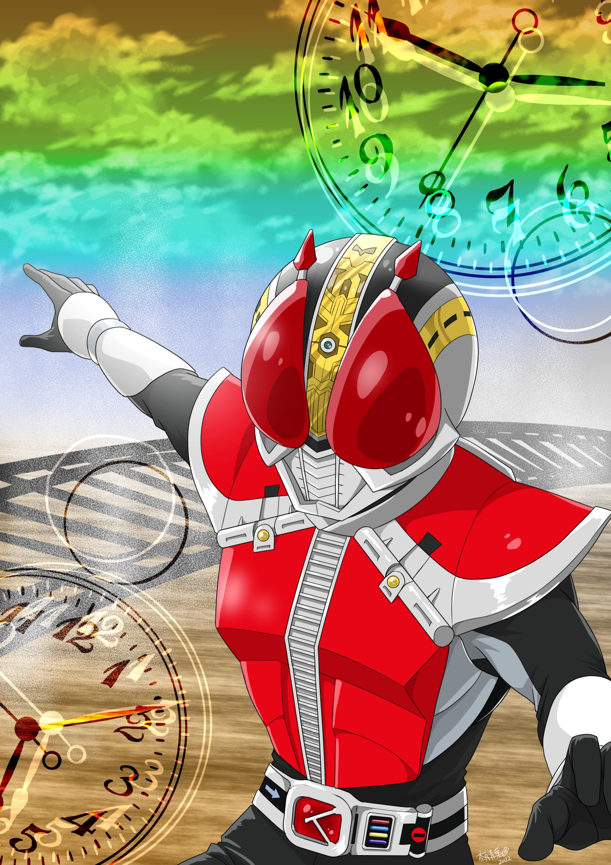 1240x1754 Anime Tokusatsu Kamen Rider Den O Kamen Rider Den O Sword Form Kamen Rider Solo Artwork Digital Art Wallpaper:1240x1754
