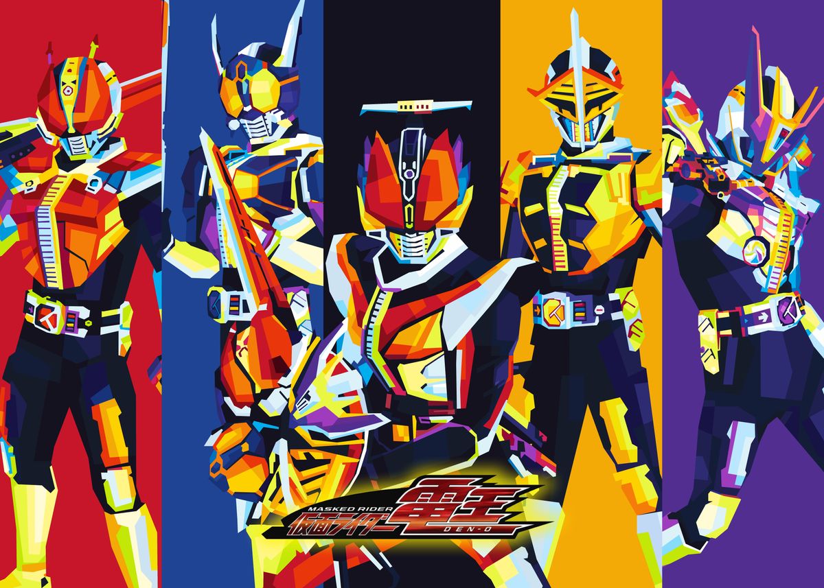 1200x857 Kamen Rider Den O' Poster