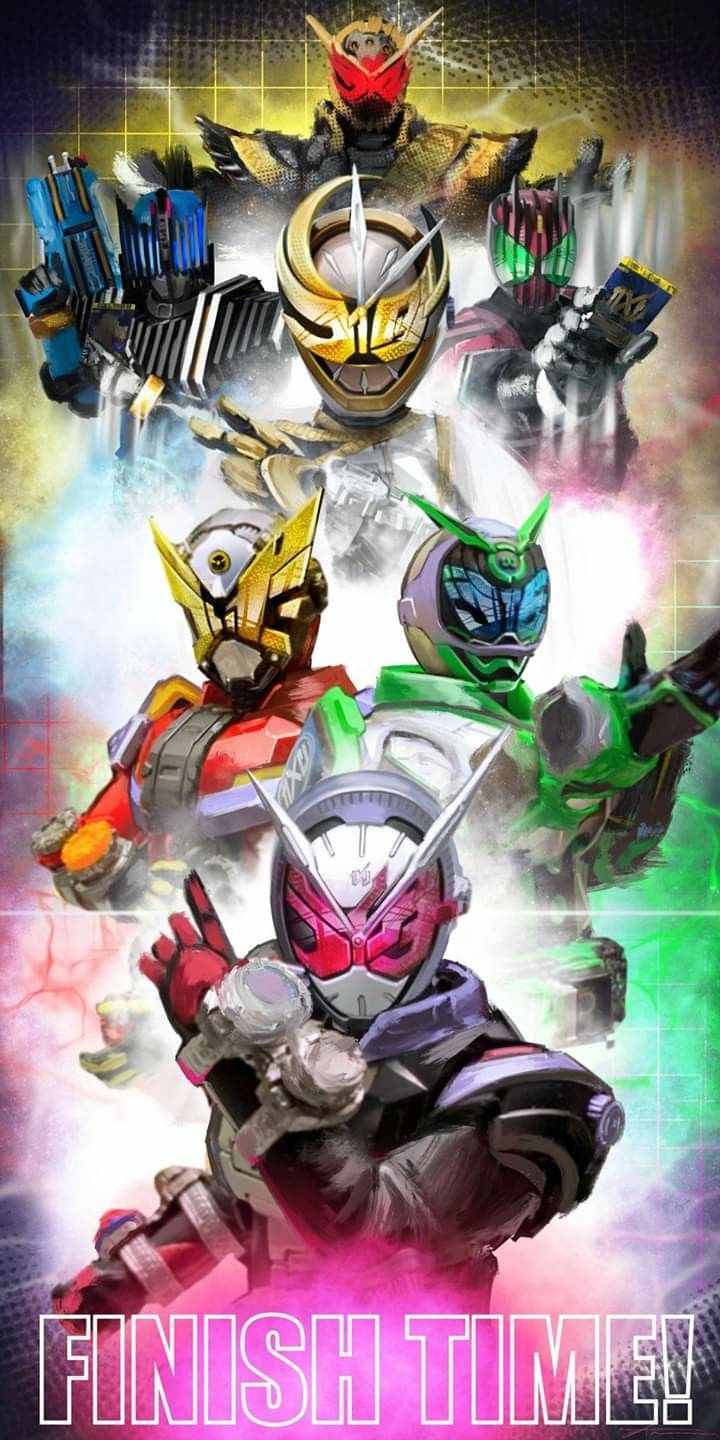 720x1440 Kamen Rider Zi O! Basically Den O Fused With Decade!. Wallpaper Kartun, Seni Jalanan 3D, Seni