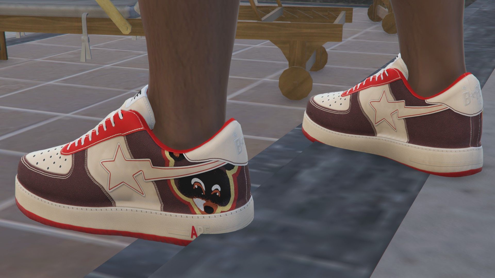 1920x1080 Bapesta Kanye West College Dropout