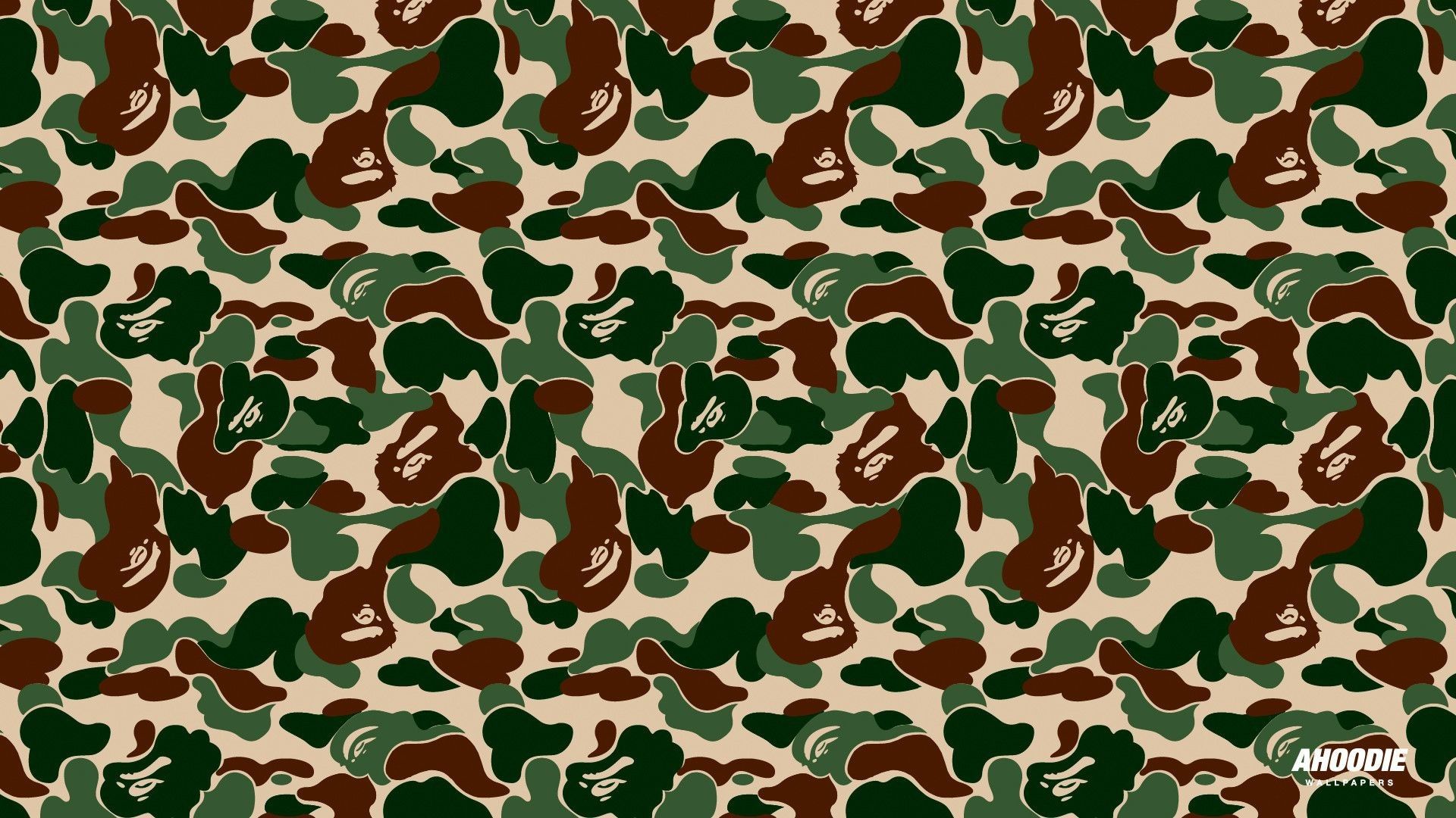 1920x1080 Purple Bape Camo Wallpaper