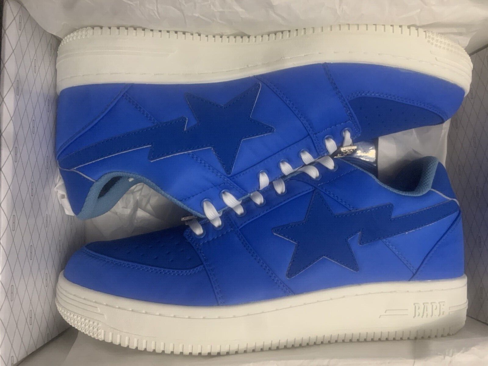 1600x1200 A BATHING APE x STASH Bape Sta Low Blue Mens Size 13 US