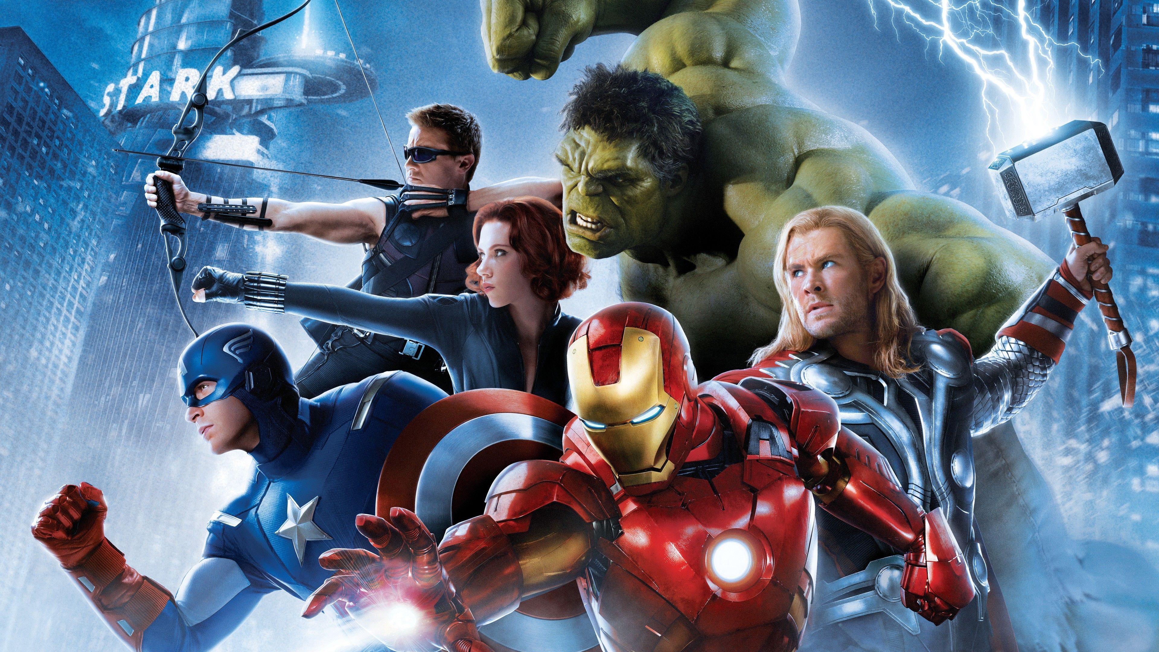 3840x2160 Iron Man Thor Captain America Black Widow Hawkeye thor wallpaper, superheroes wallpaper, iron man wallpaper, h. Avengers, Avengers picture, Avengers wallpaper