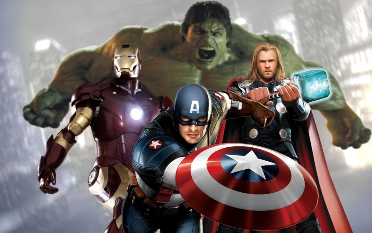 1280x800 Free download The Avengers 2012 Hulk Captain America Iron Man and Thor [1280x800] for your Desktop, Mobile & Tablet. Explore Iron Man And Thor Wallpaper. Iron Man Wallpaper, Iron