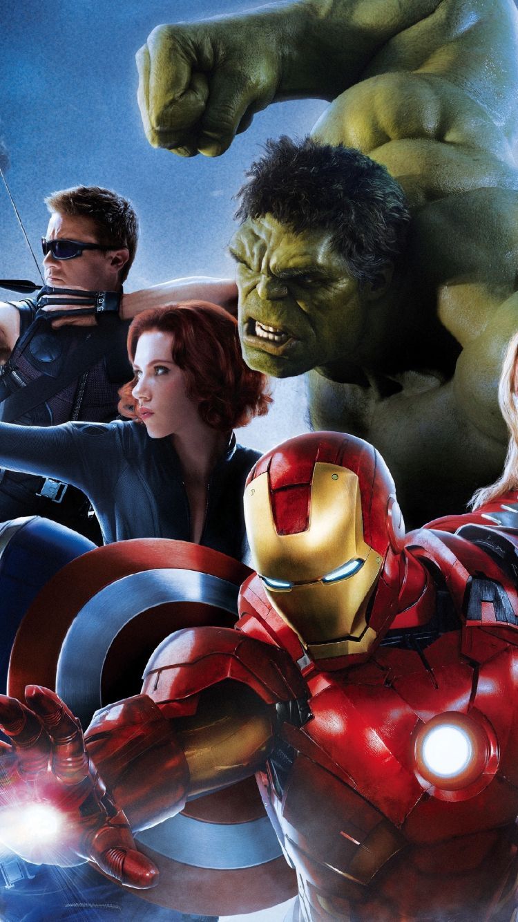 750x1334 Download wallpaper 750x1334 iron man, thor, captain america, black widow, hawkeye, superhero, iphone iphone 750x1334 HD background, 2271