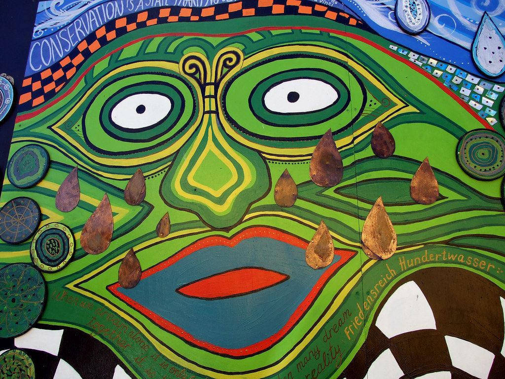 1024x768 Friedensreich Hundertwasser Wallpaper