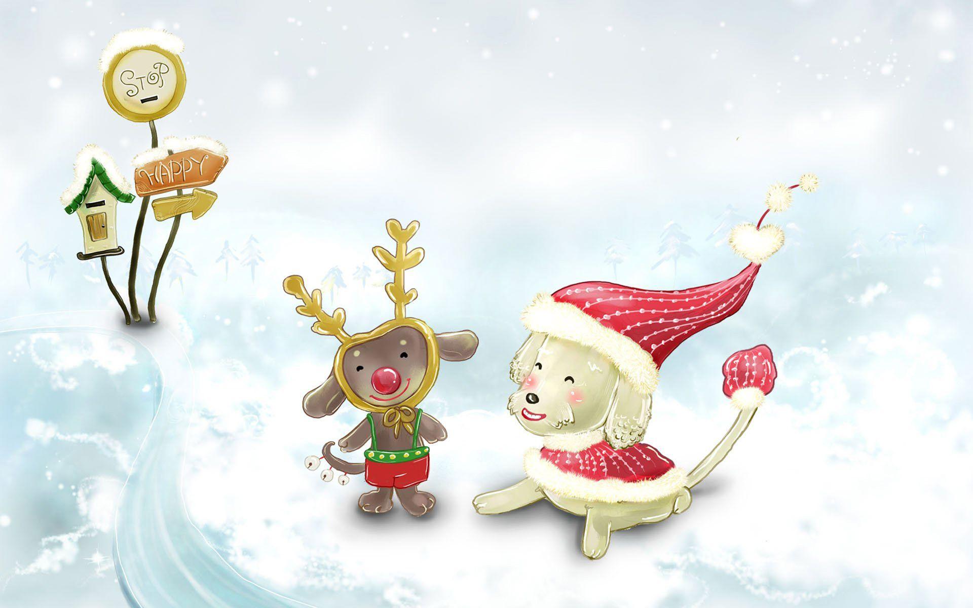 1920x1200 1920x1200px Cute Cartoon Animal Wallpaper