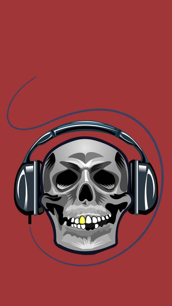 Skull with Headphones Wallpapers Top Free Skull with Headphones