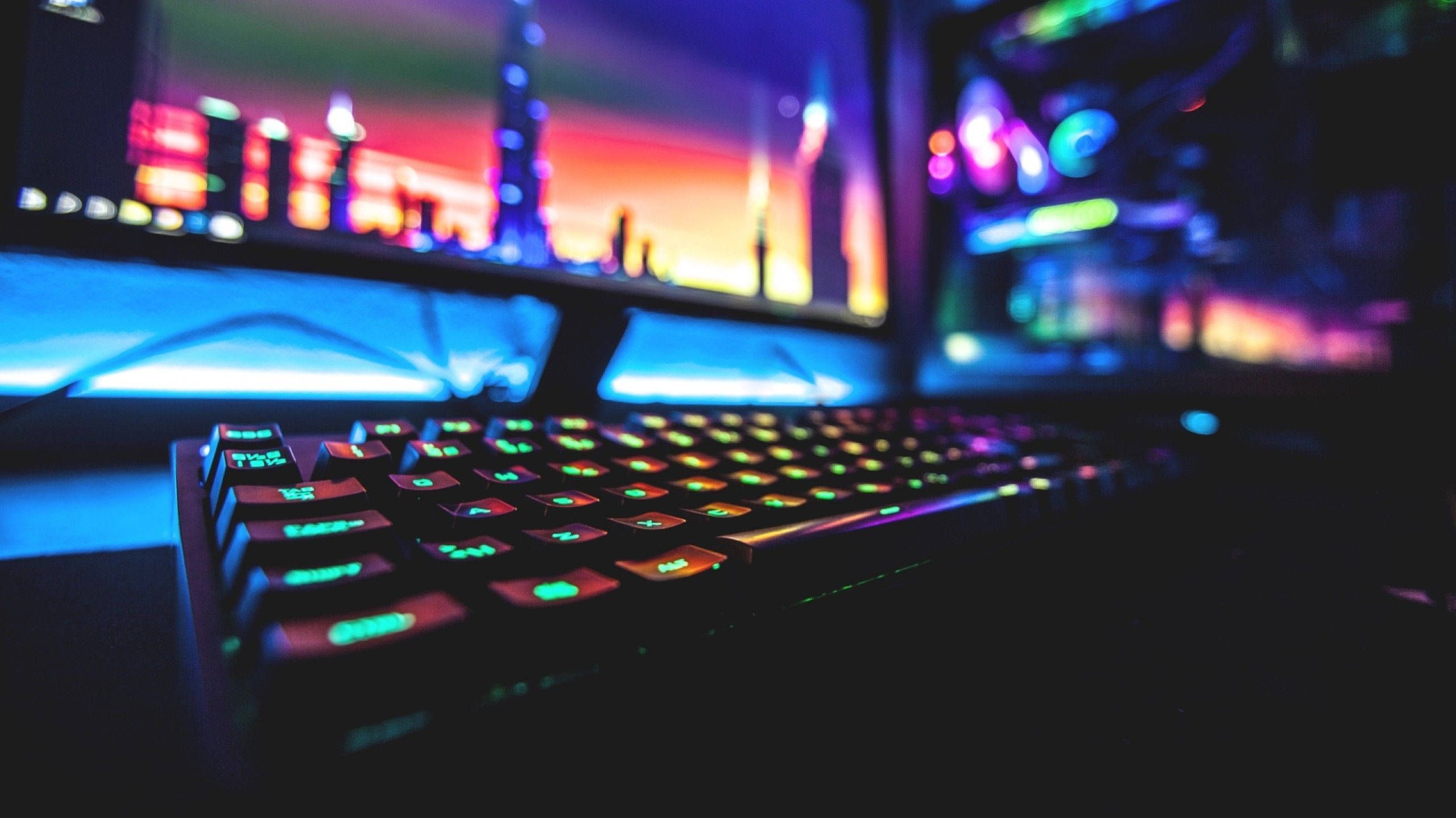 2560x1440 Keyboard Aesthetic Wallpaper
