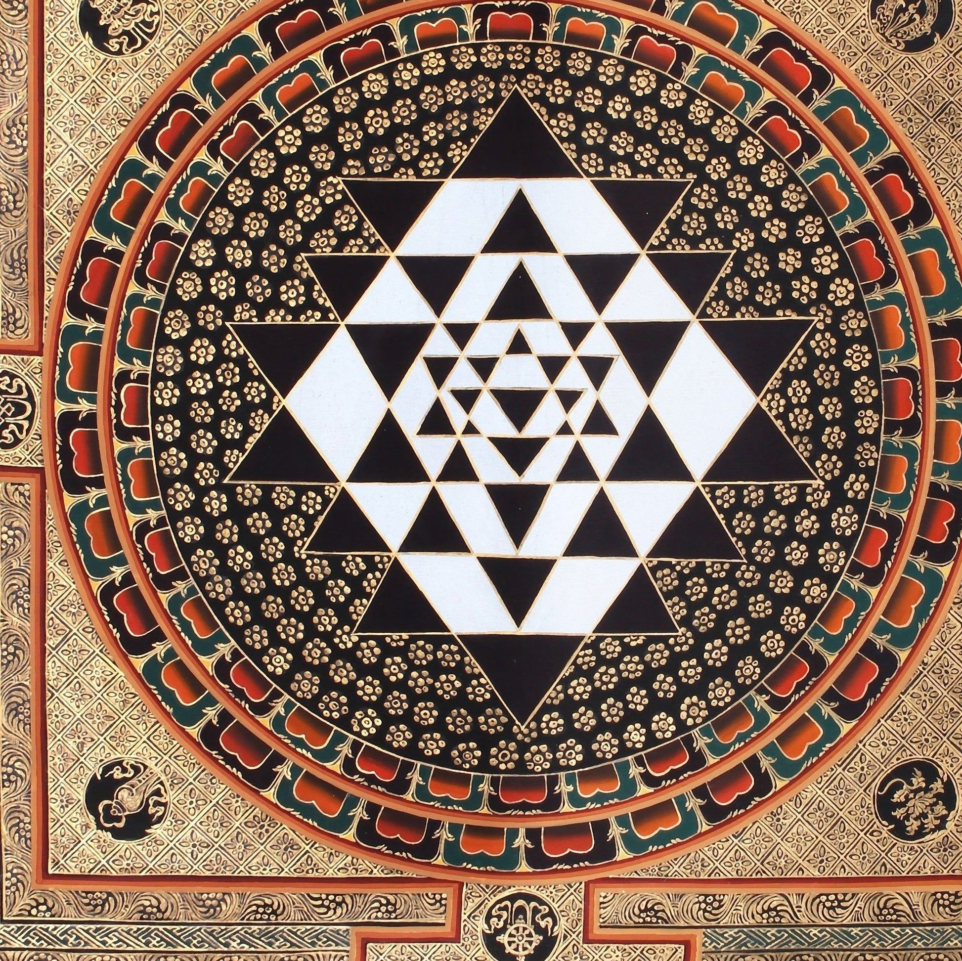 1946x1944 Yantra Mandala Wallpaper