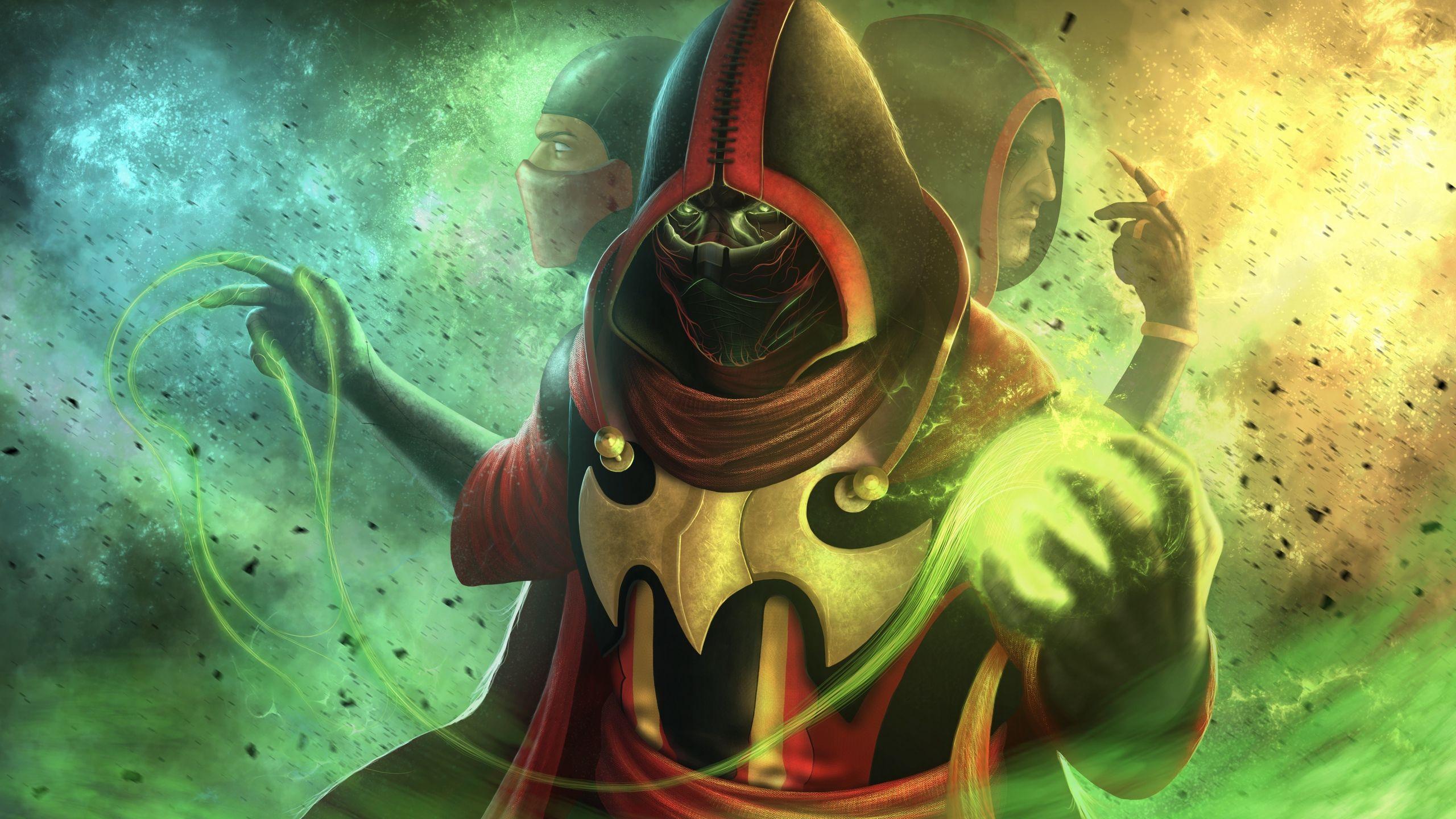 2560x1440 Download wallpaper 2560x1440 mortal kombat, ermac, ninja widescreen