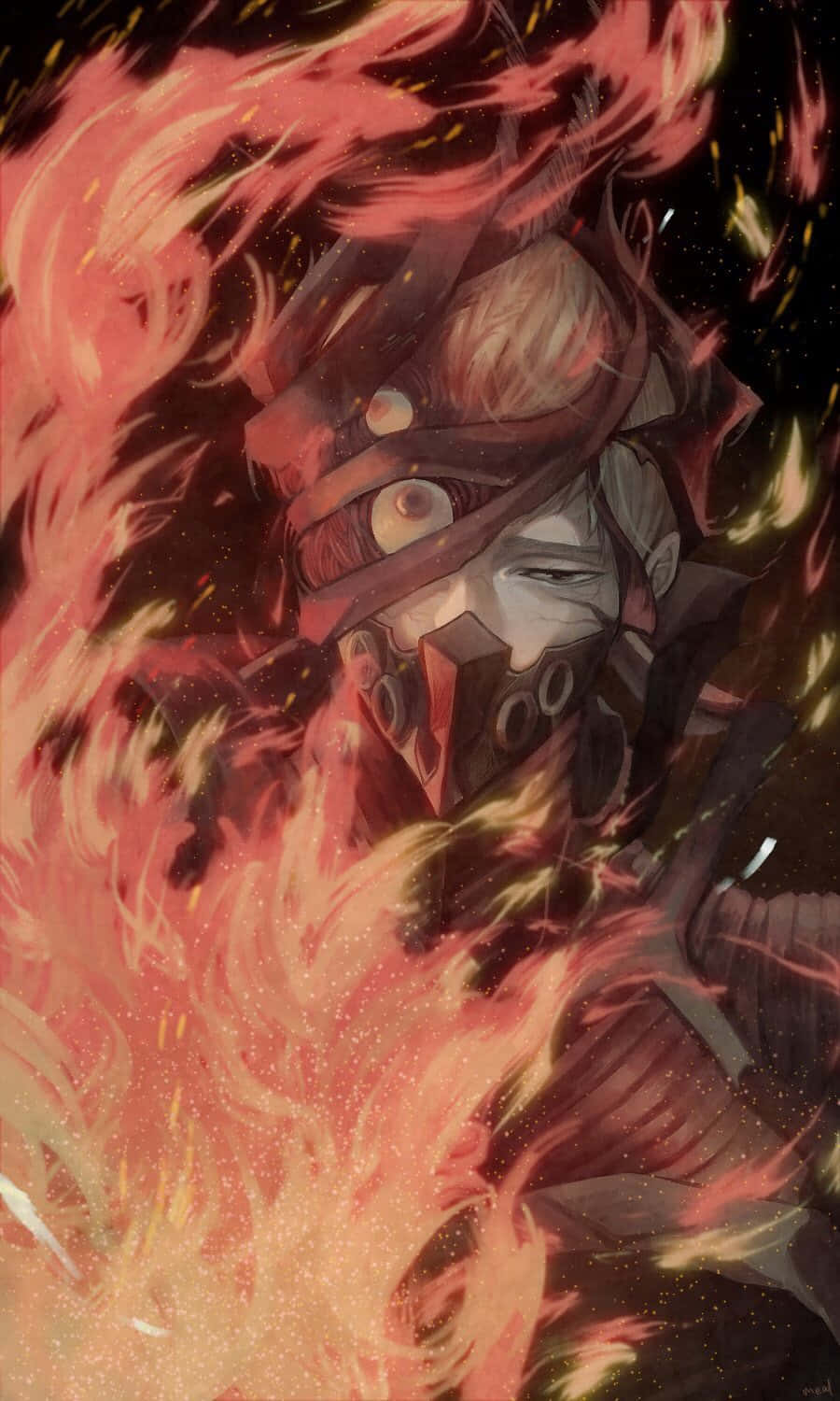 900x1500 Download Tatara Samurai in Battle Wallpaper