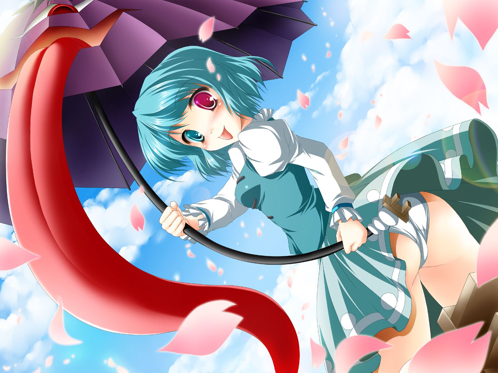 1600x1200 Kogasa Tatara screenshots, image and picture