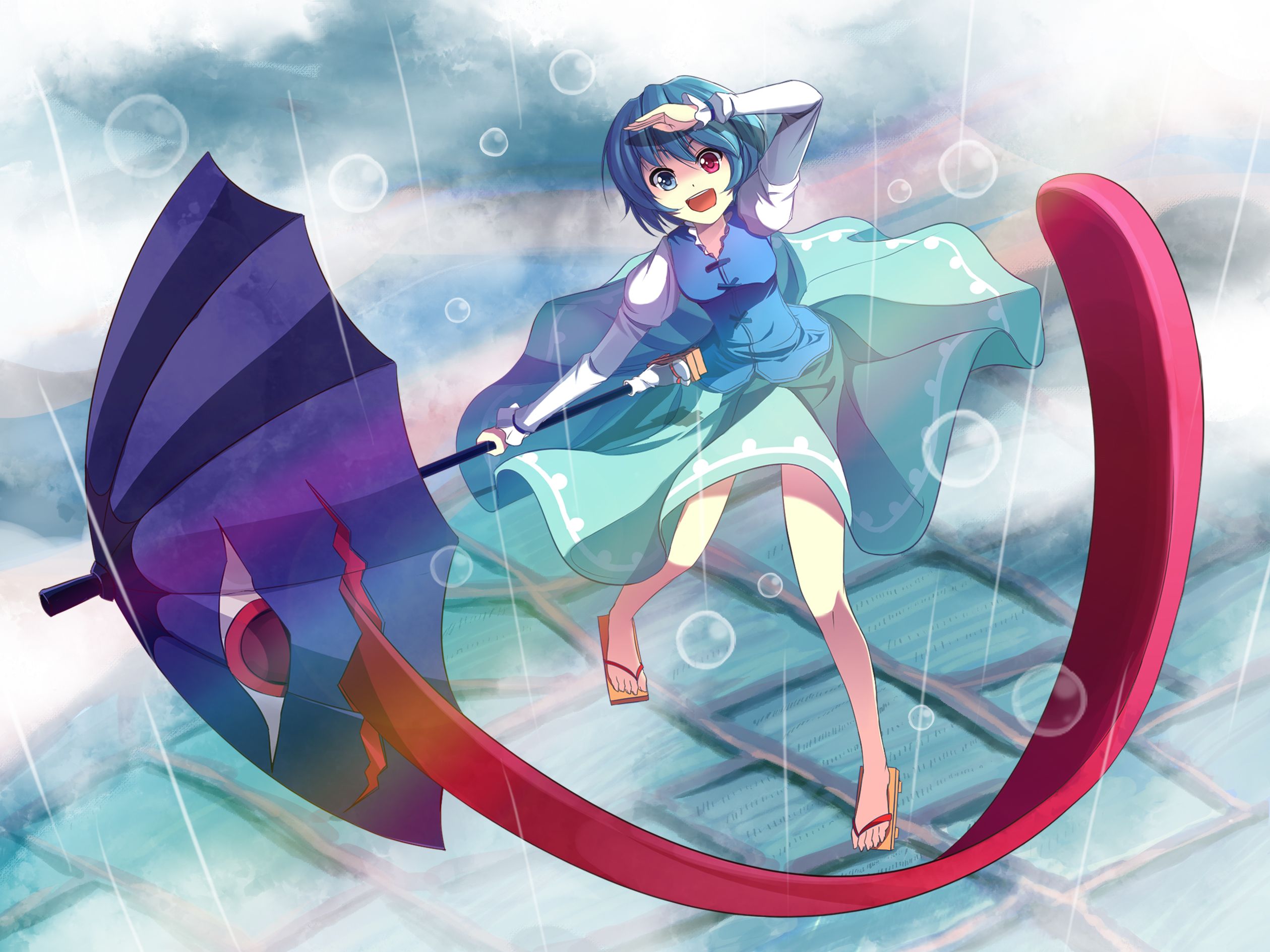 2519x1889 Touhou Tatara Kogasa wallpaperx1889