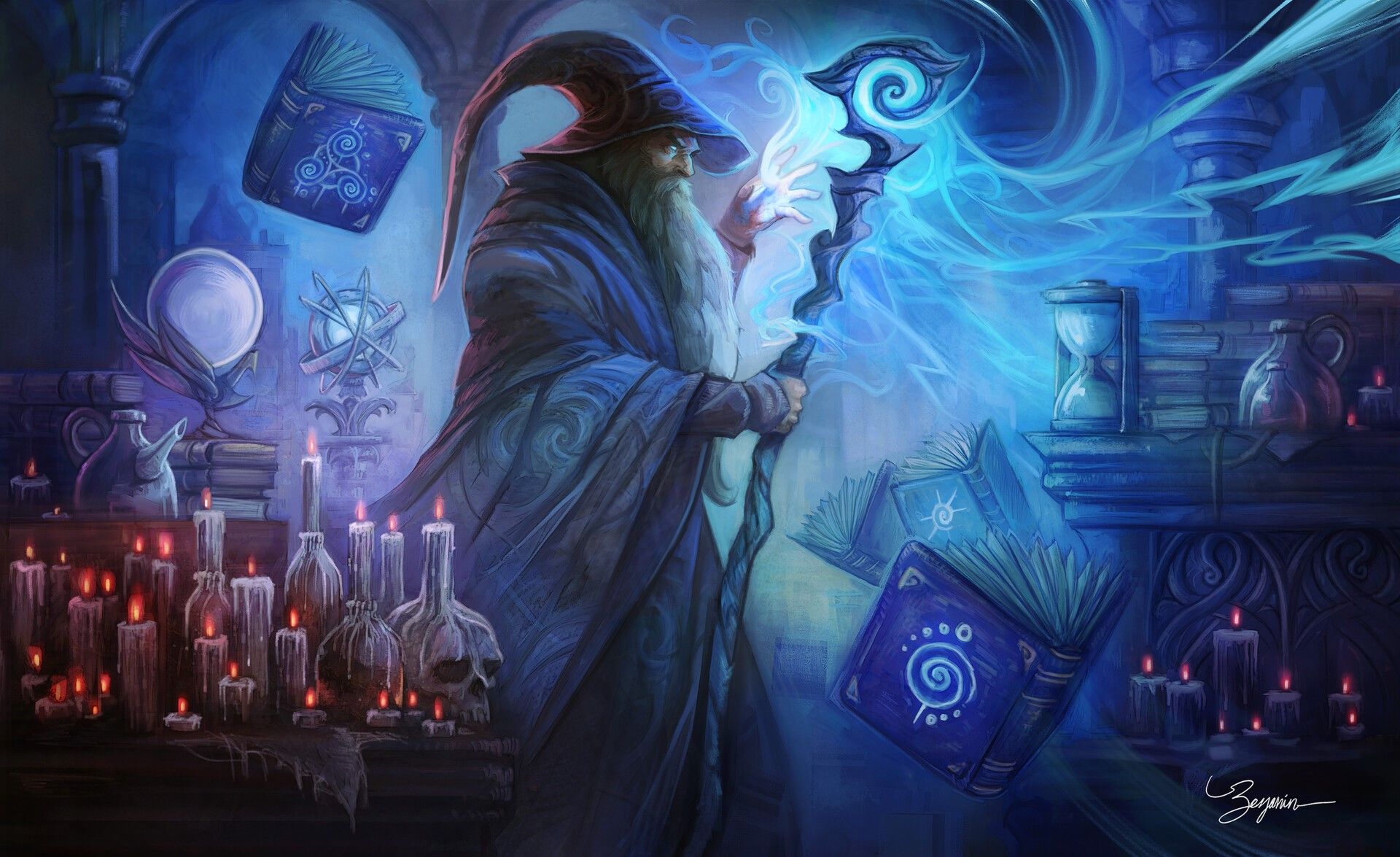 1920x1175 Wallpaper / Discworld, books, fantasy art, artwork, Terry Pratchett free download