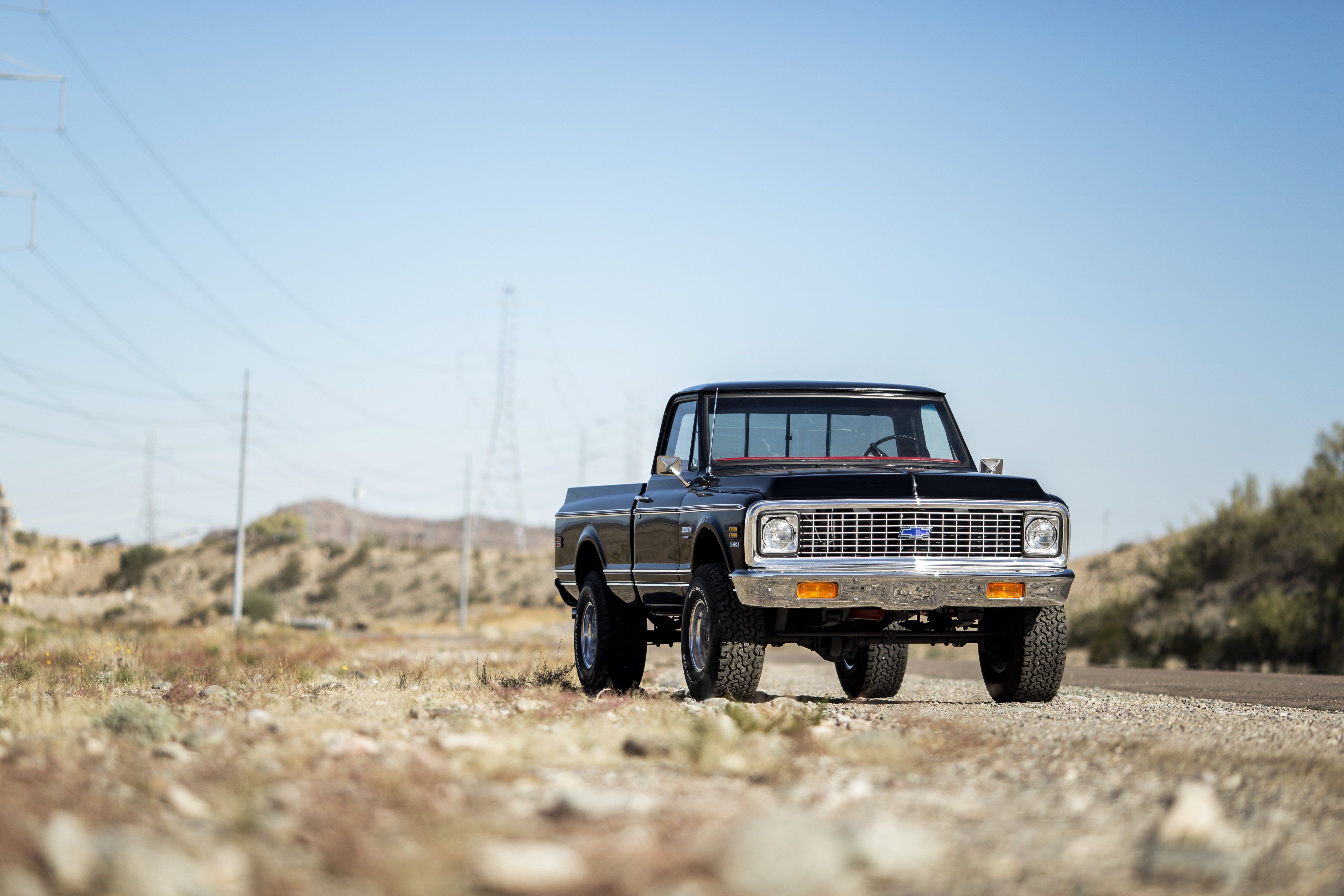 4096x2731 Chevrolet K10 Cheyenne Super Fleetside Pickup 4x4 classic wallpaperx2731