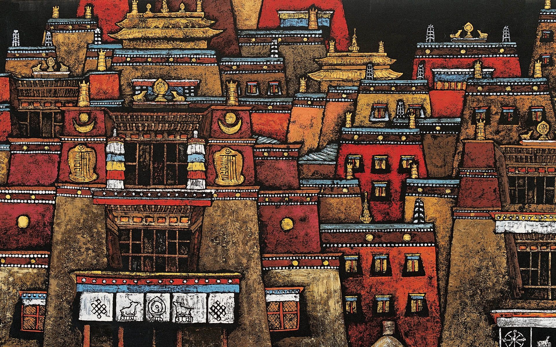 1920x1200 Free download XiangBa Tibet Woodcut Computer Wallpaper Desktop [1920x1200] for your Desktop, Mobile & Tablet. Explore Tibetan Wallpaper. Tibetan Buddhist Wallpaper, Tibetan Mastiff Wallpaper, Tibetan Background
