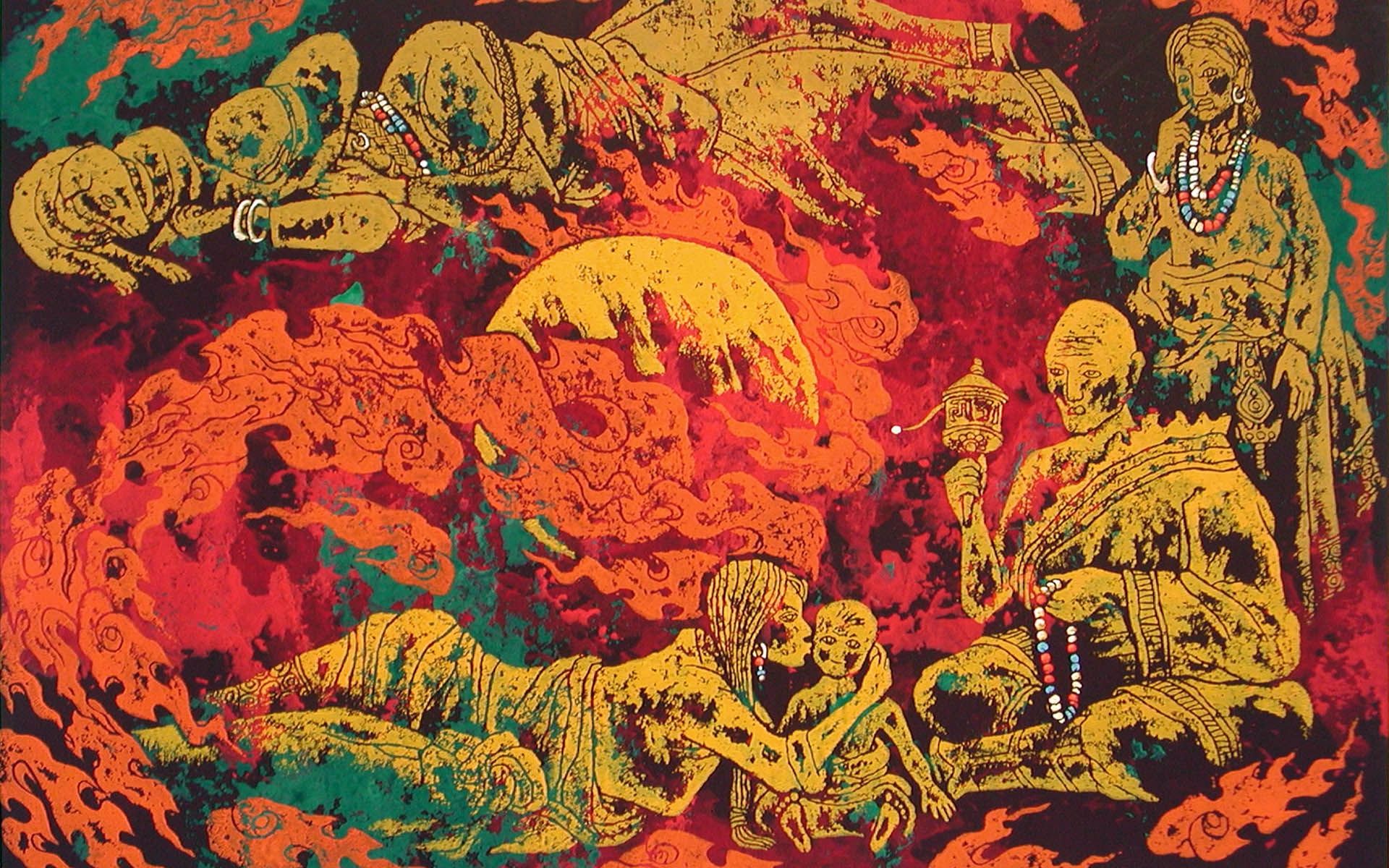 1920x1200 XiangBa (Tibet Woodcut)