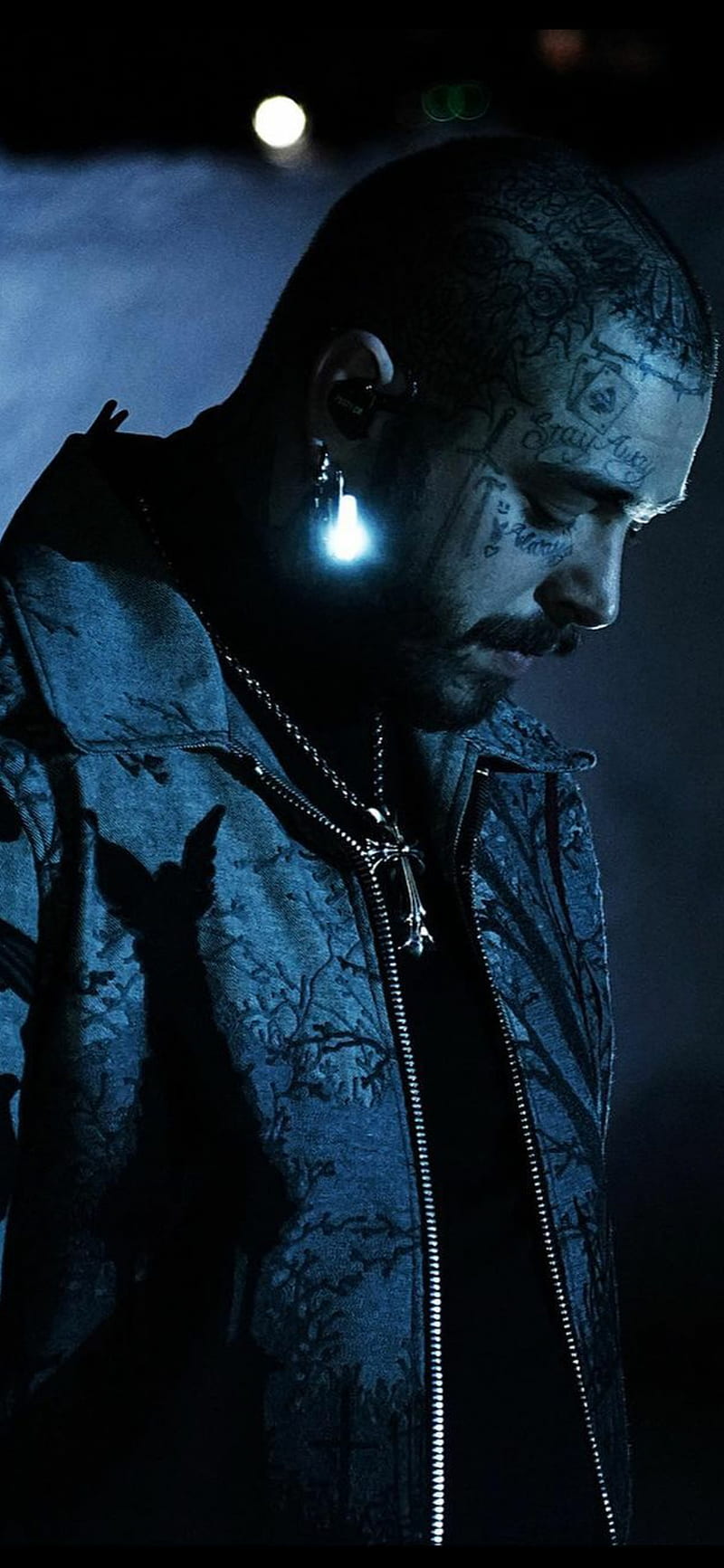 800x1733 Post Malone, Post Malone, Music, HD Wallpaper