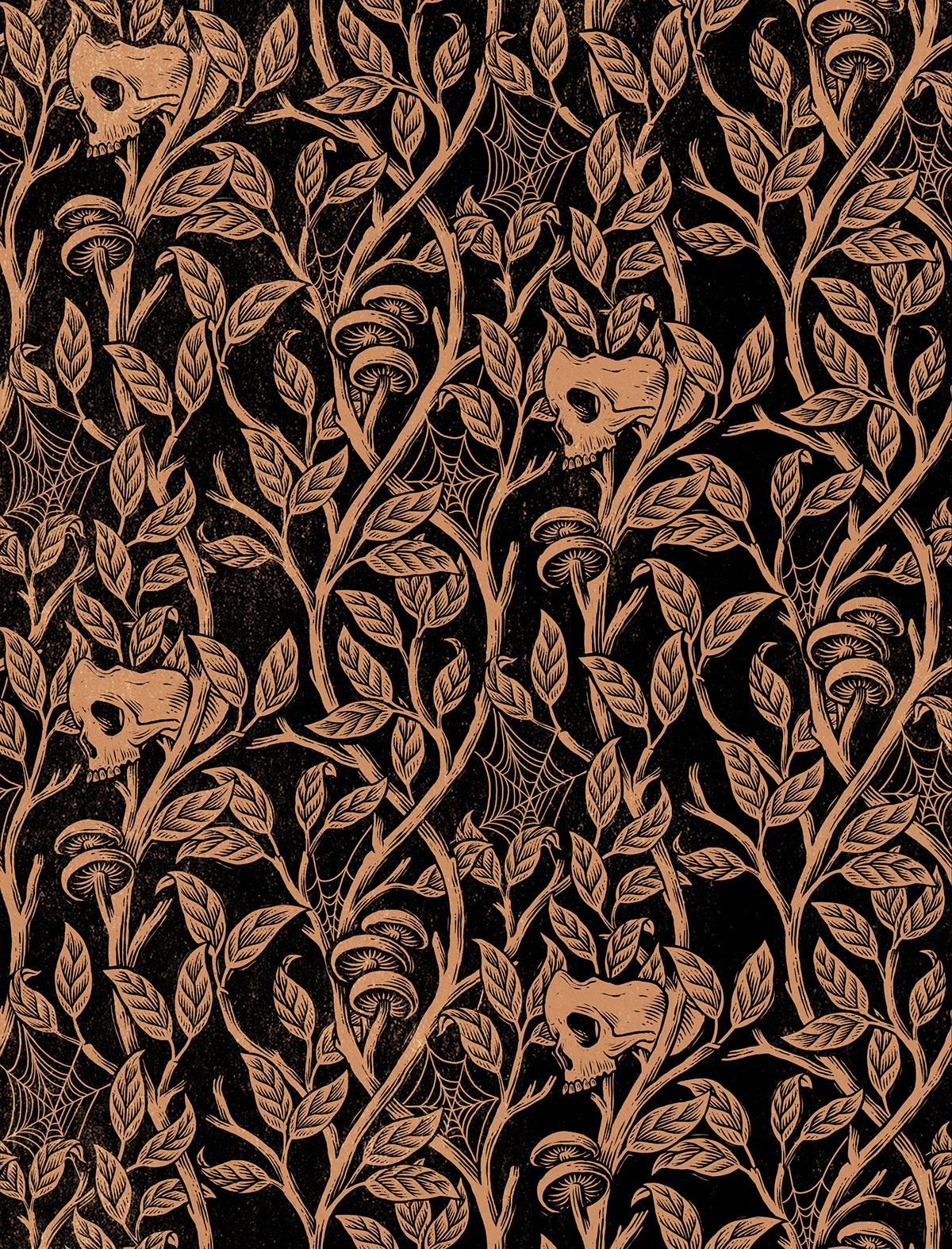 1200x1574 Forest pattern