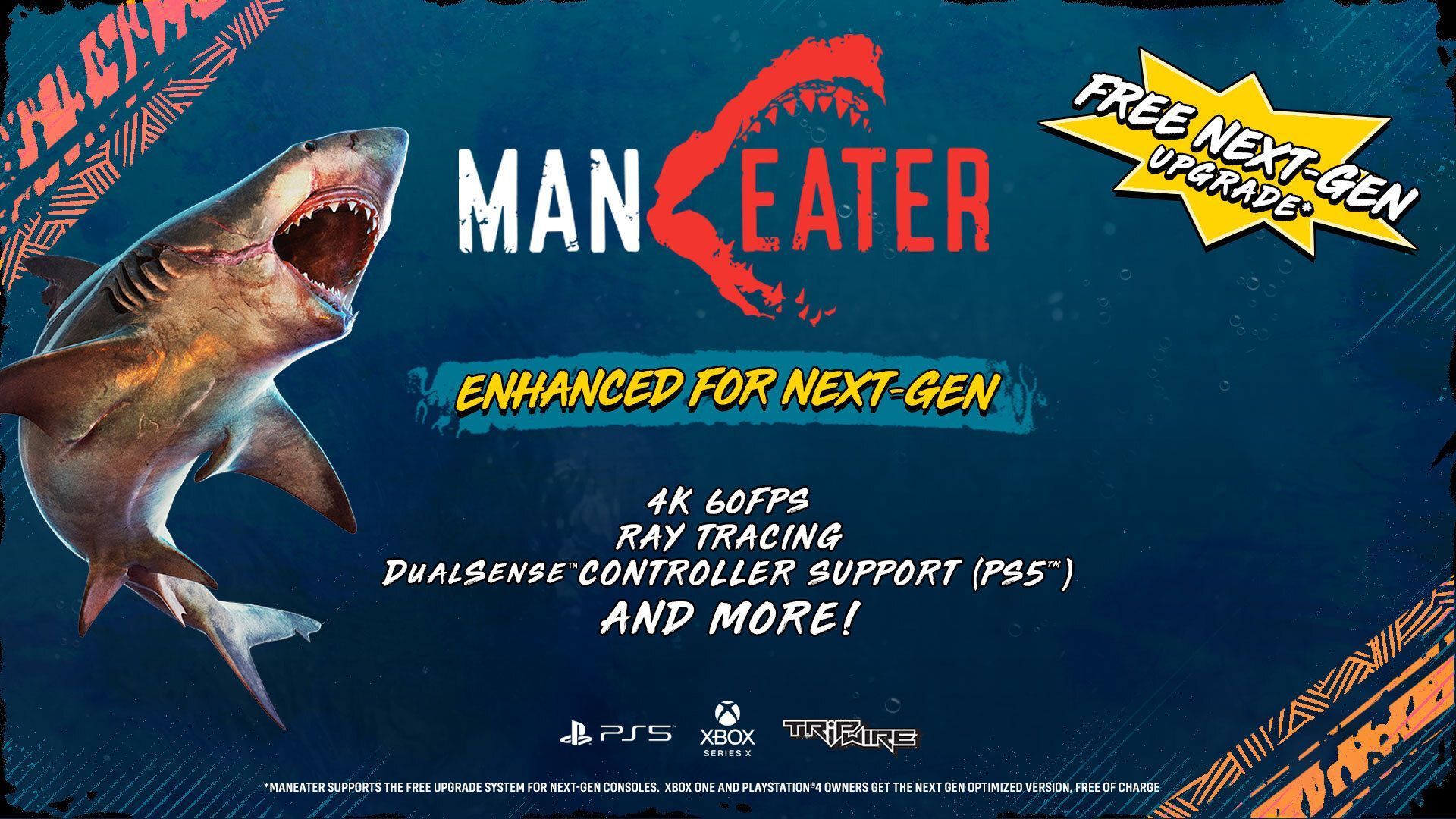 Grab Maneater's Hot Rod Tiger Shark Skin for Free on the Xbox