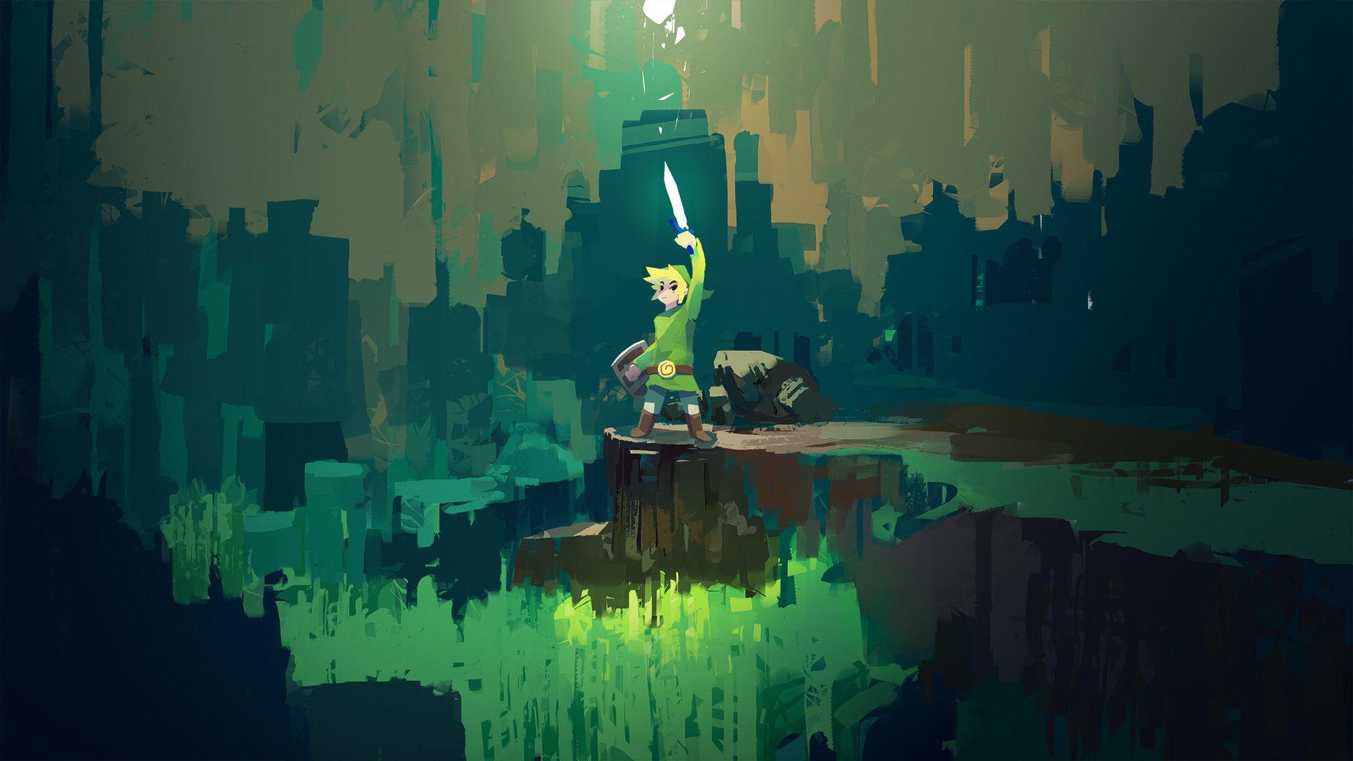 1920x1080 Awesome Zelda Wallpaper background picture