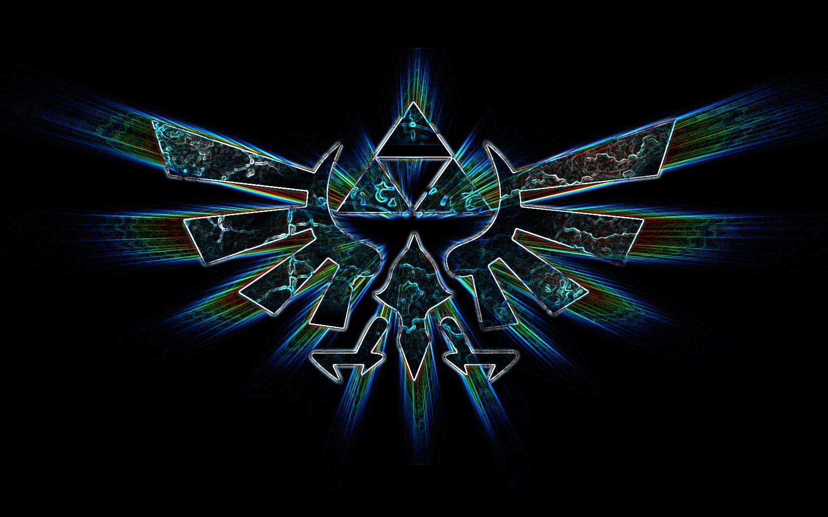1680x1050 Triforce Wallpaper