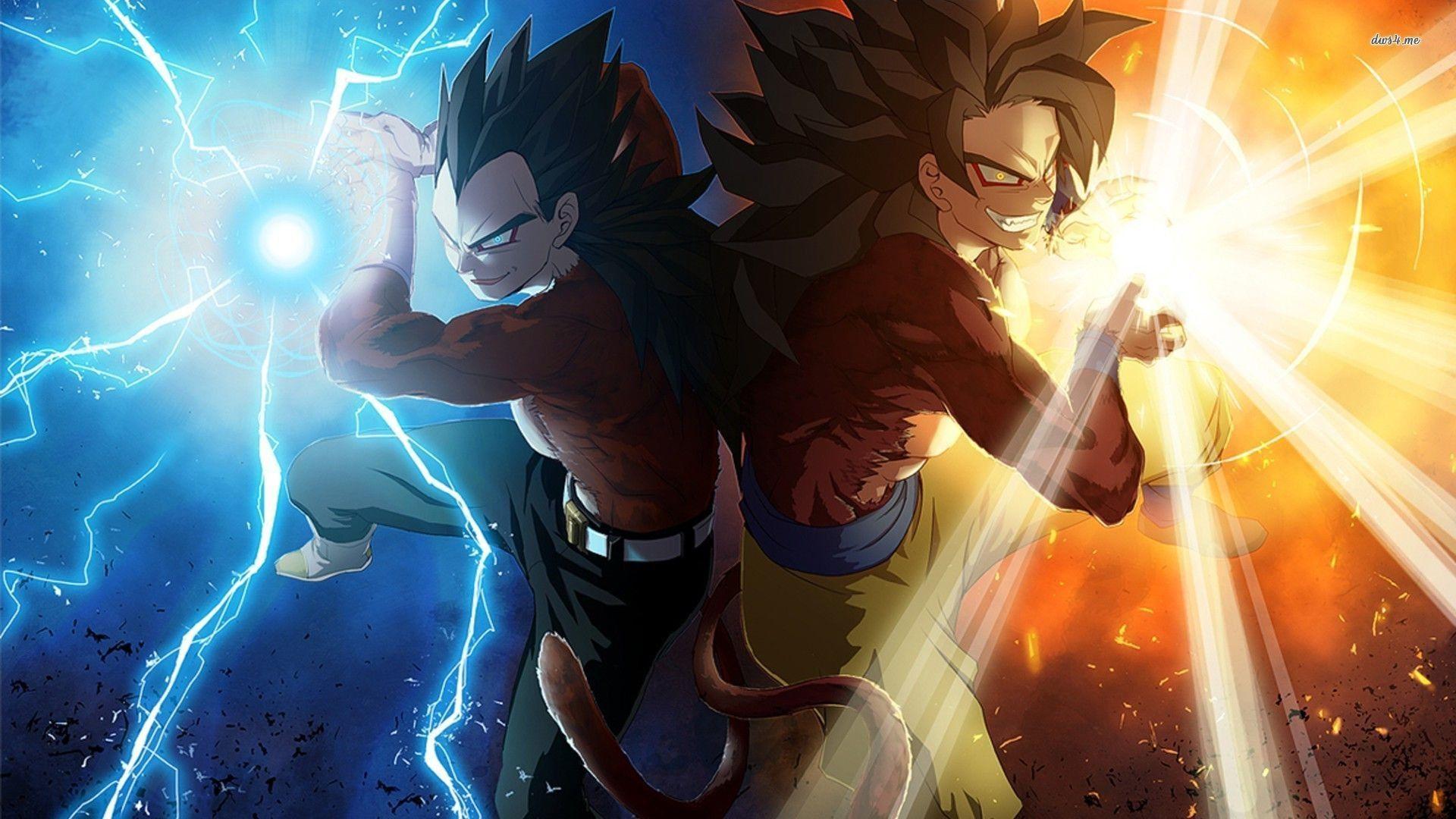 Goku Vs Vegeta Wallpaper for 1024x768