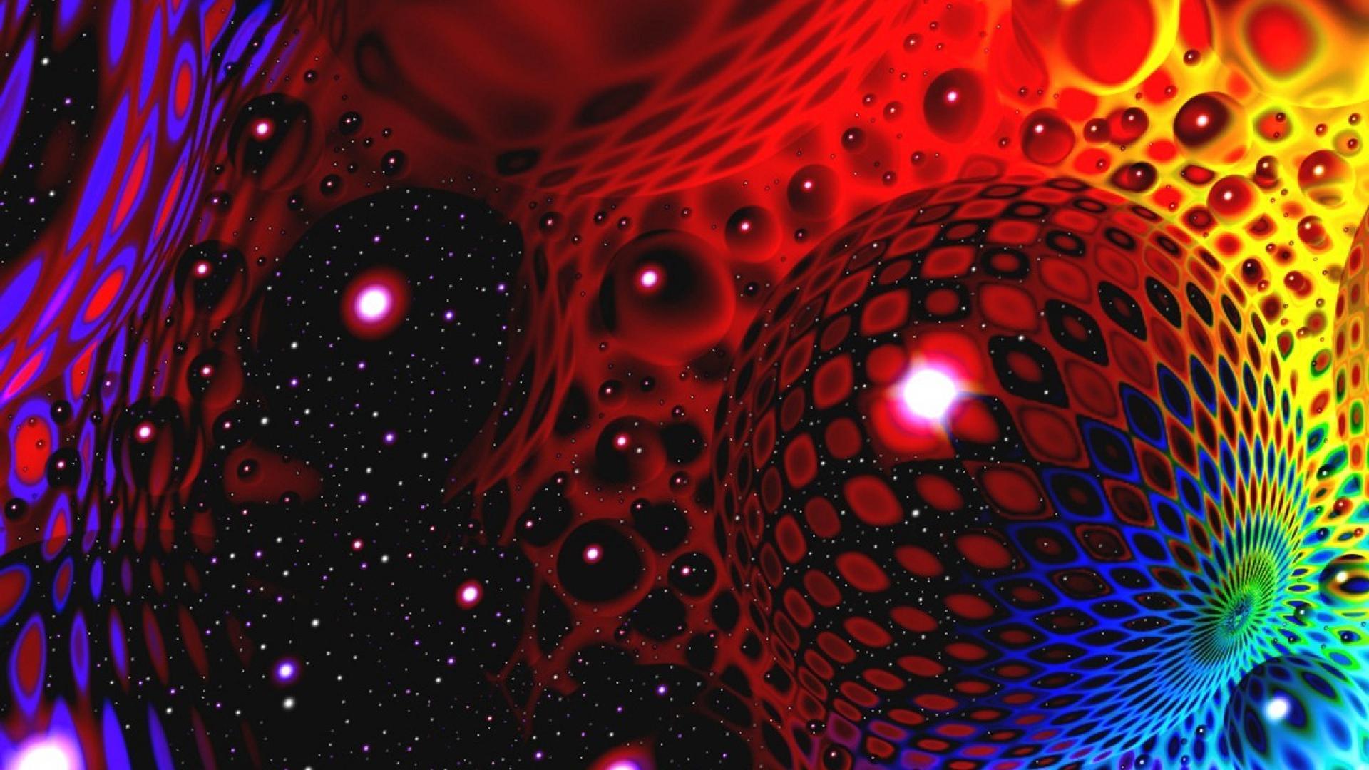 1920x1080 Abstract psychedelic wallpaper