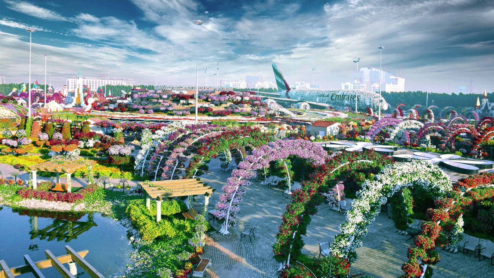 1600x900 Dubai Miracle Garden: The power
