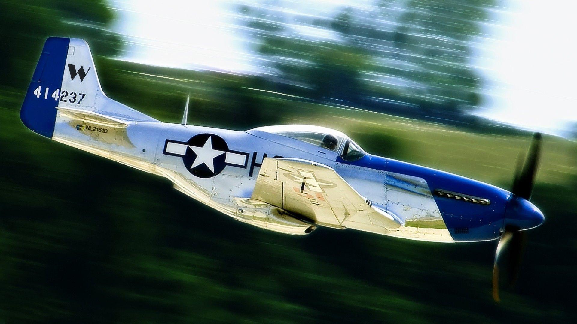 1920x1080 P51 Mustang Wallpaper