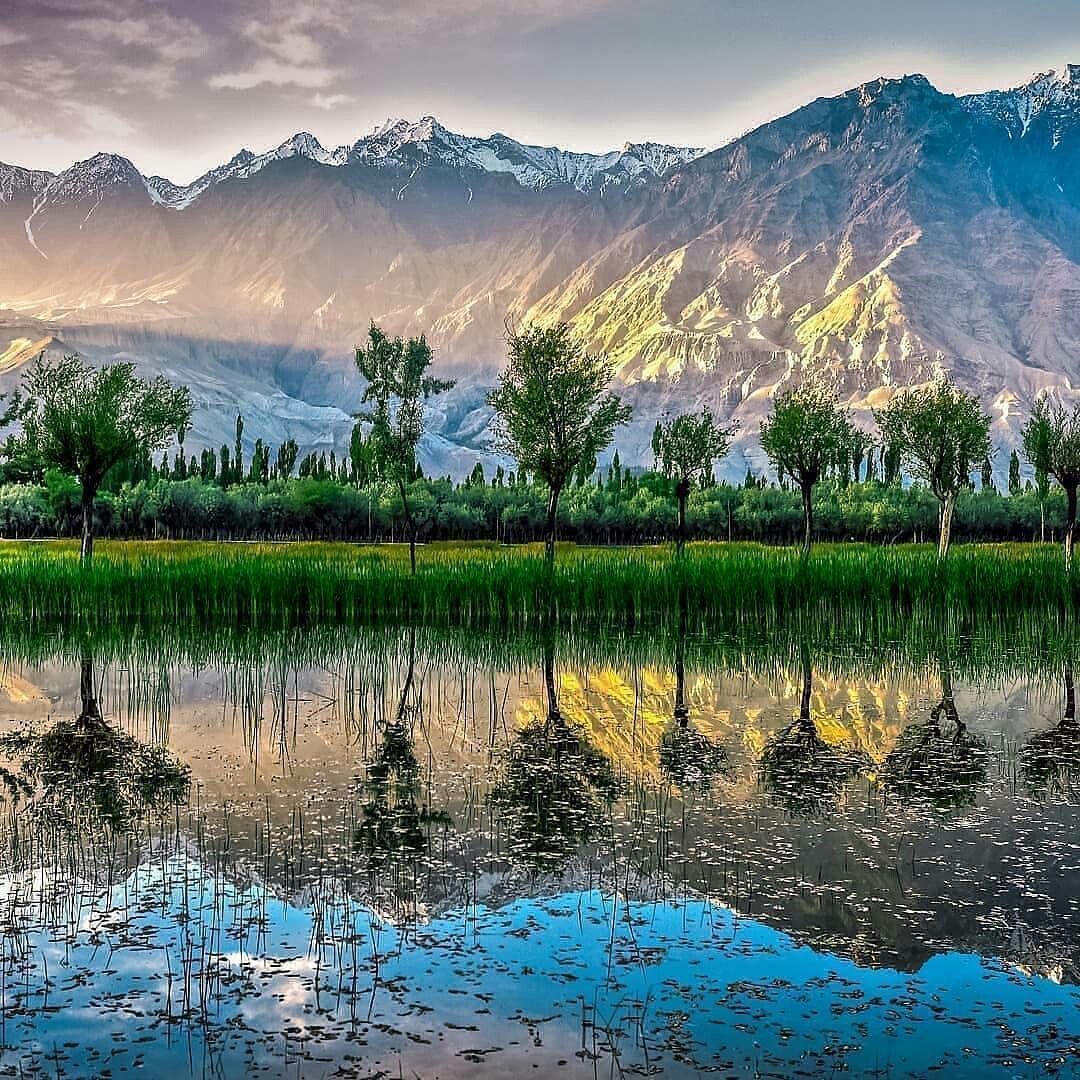1080x1080 Katpana Lake, Skardu, Gilgit Baltistan Pakistan. Natural landmarks, Gilgit baltistan, Lake