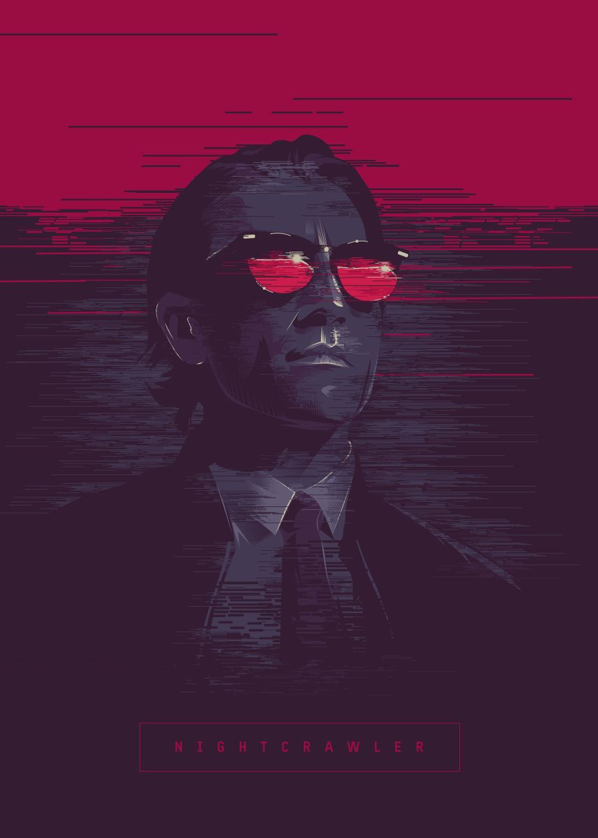 857x1200 Nightcrawler movie poster' Poster