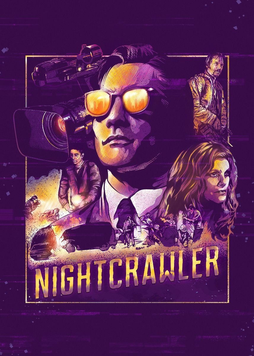 857x1200 Nightcrawler' Poster