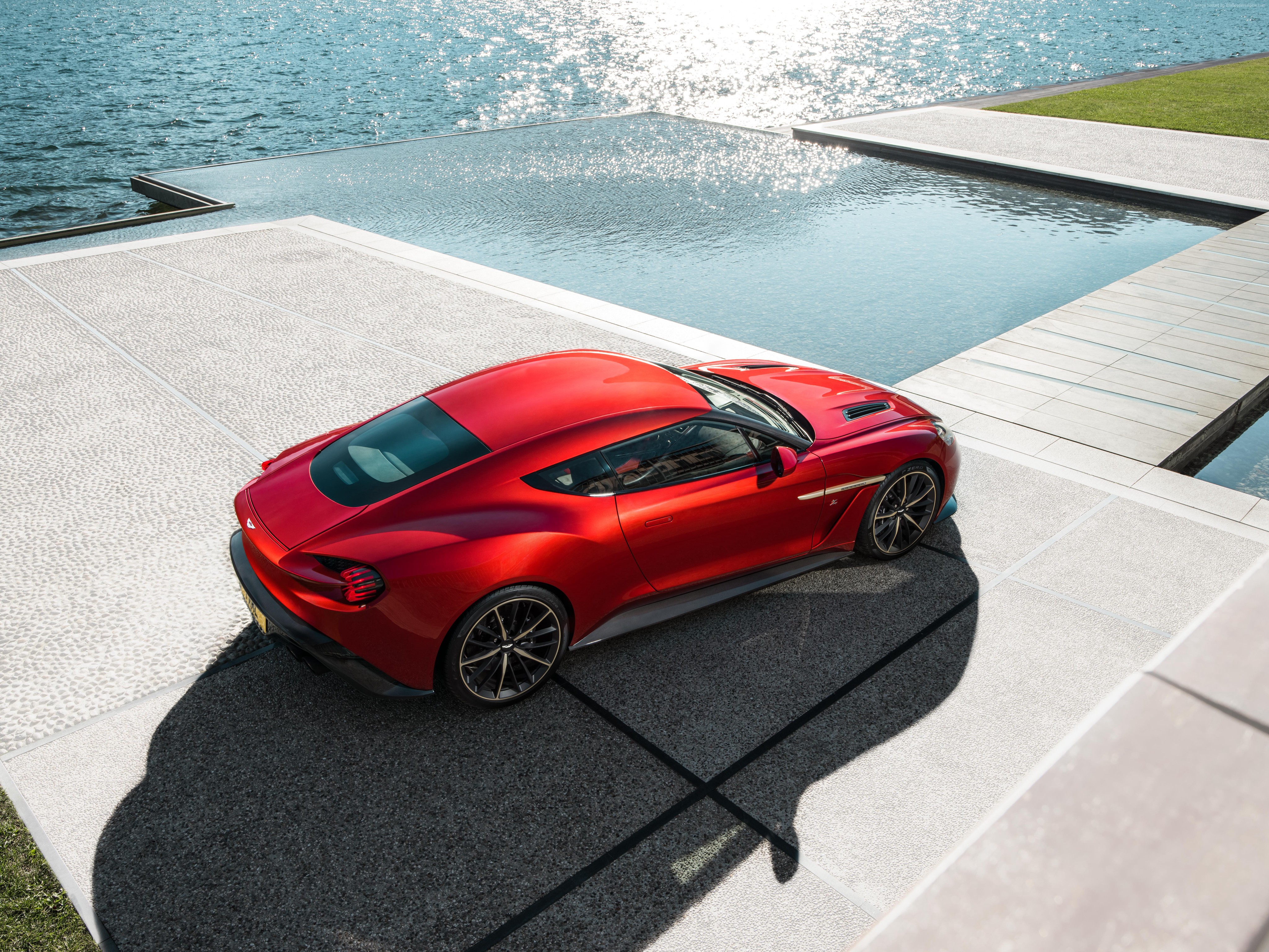 4096x3072 red, supercar, Aston Martin Zagato, Zagato Gallery HD Wallpaper