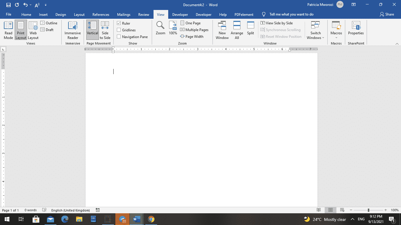 1366x768 How to add a background image to one page of Microsoft Word documents